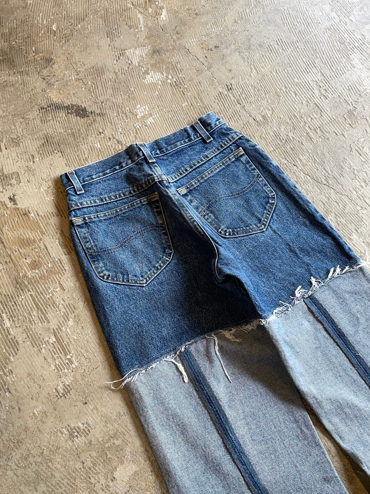 RE-013-04 / inside out straight denim【E】