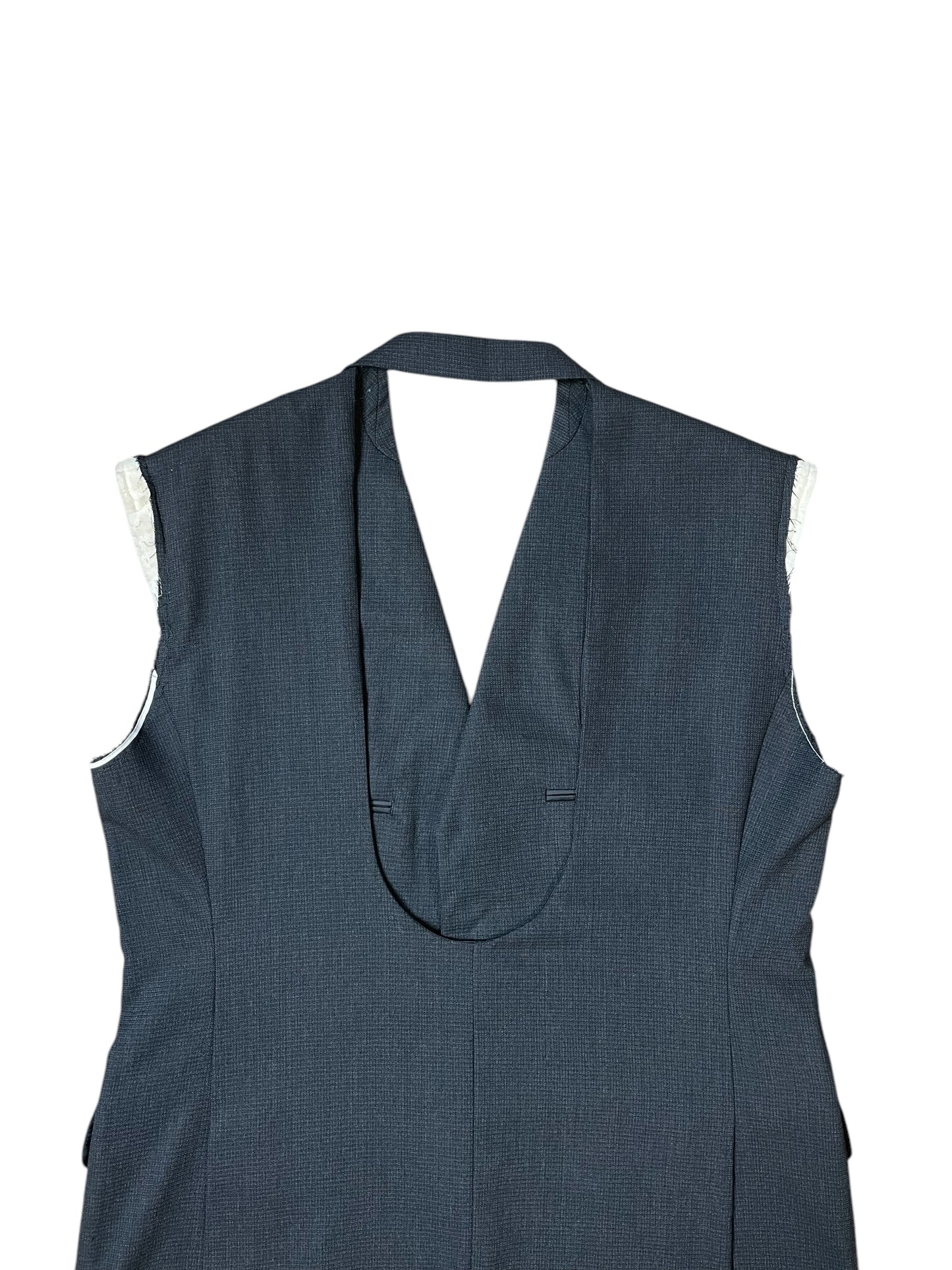 RE-012/open back vest【C】