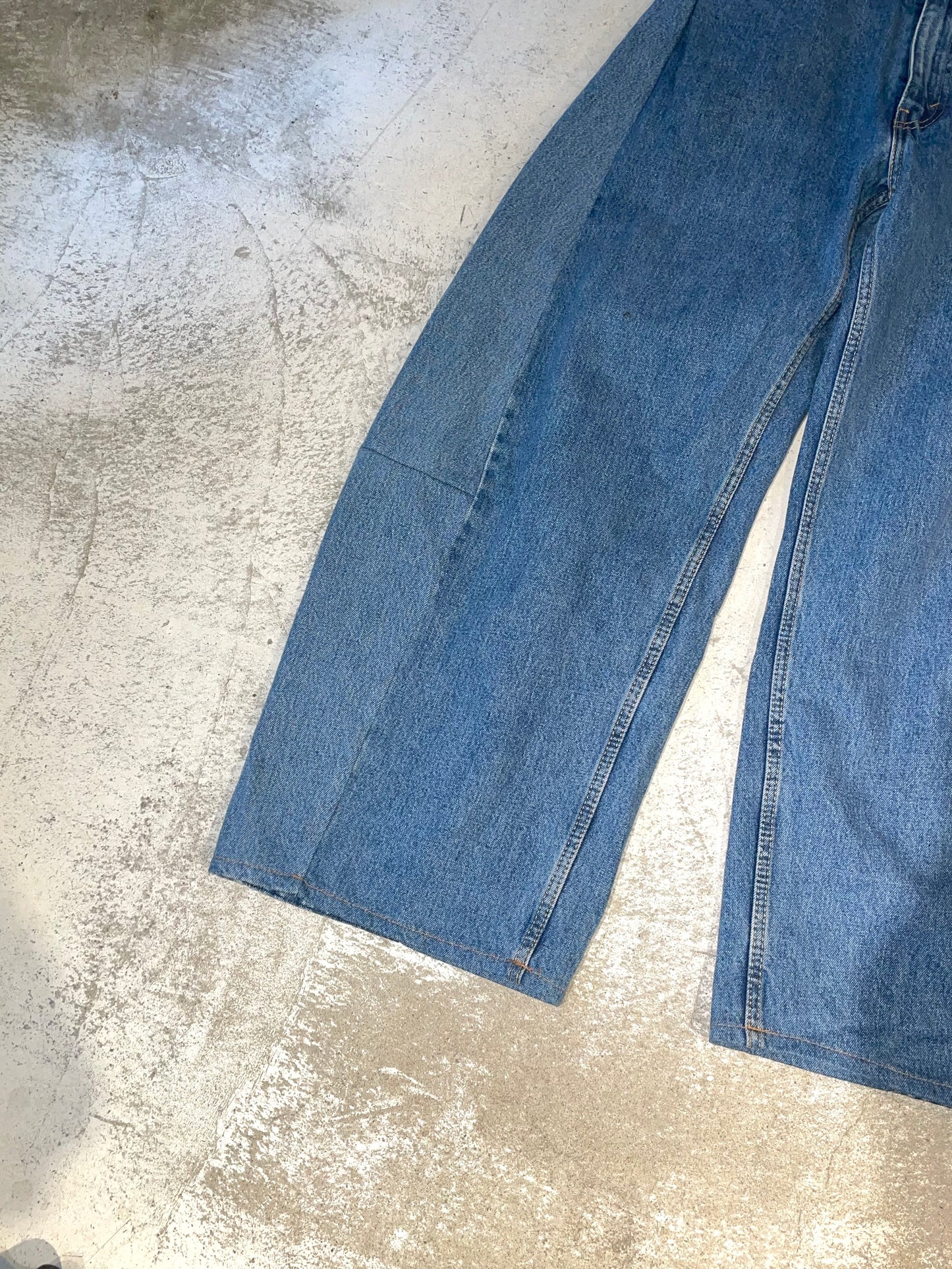 RE-010-09 / curve buggy denim【A】