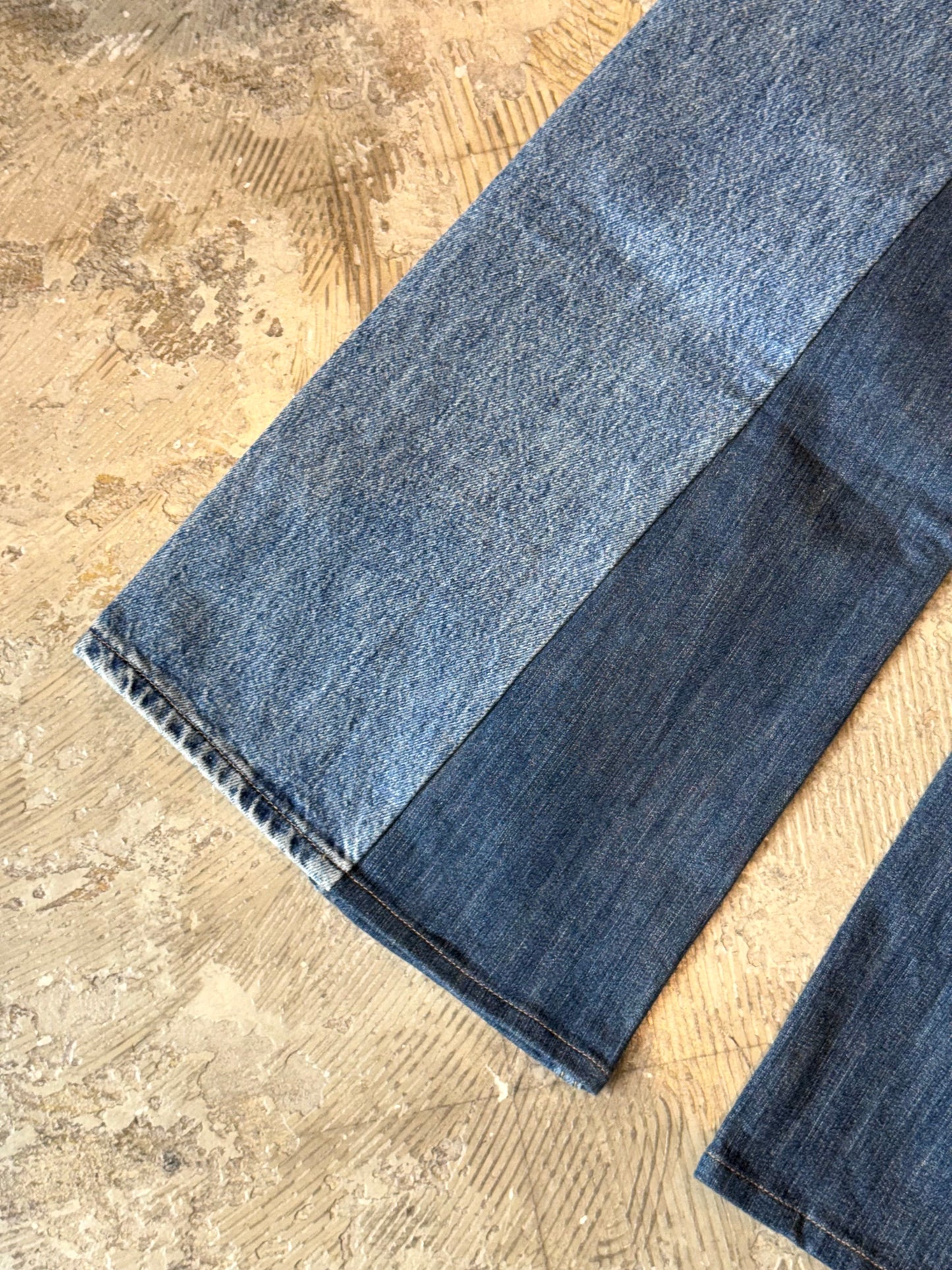 RE-004-02/4panel docking denim【E】