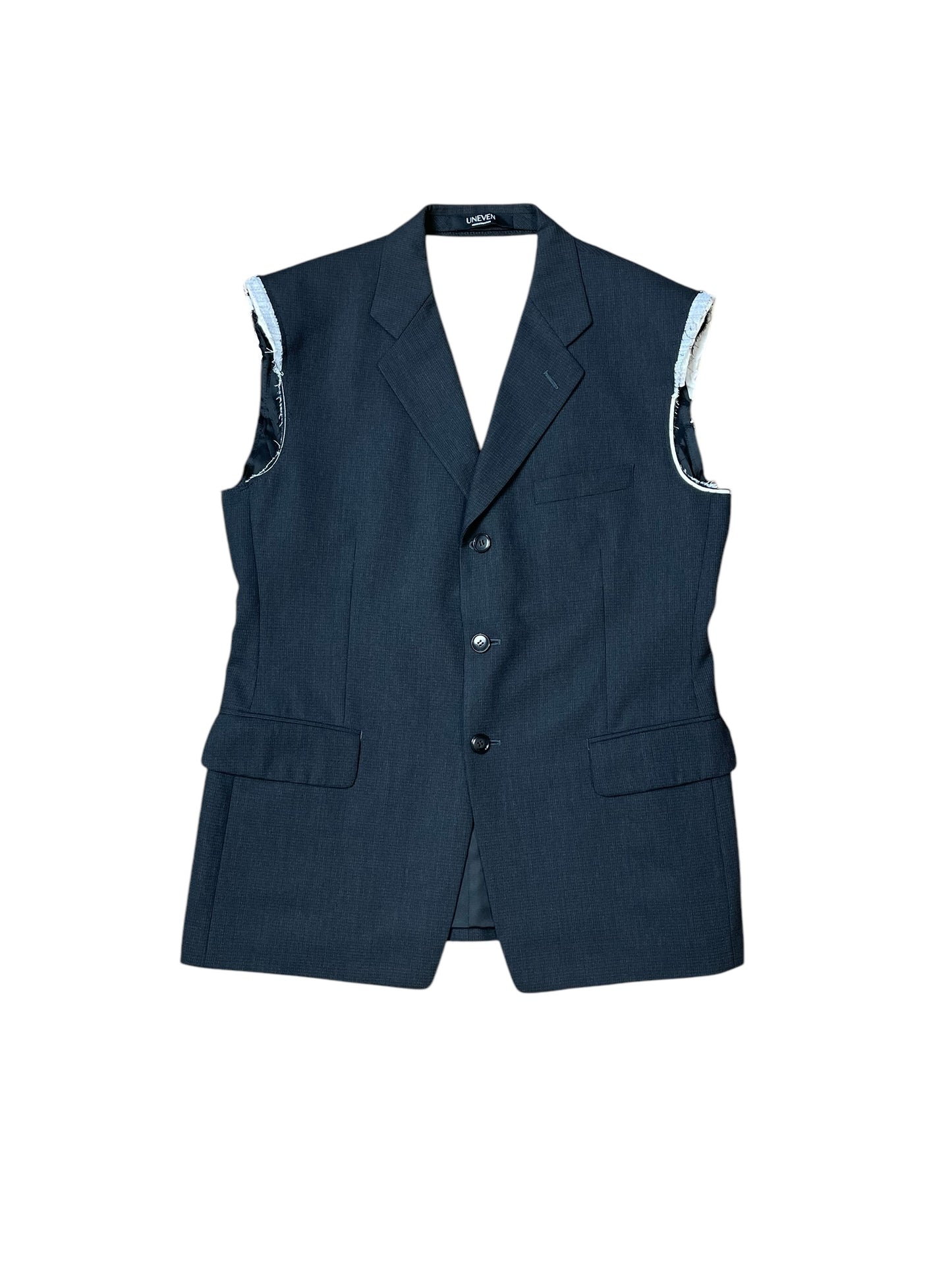 RE-012/open back vest【C】