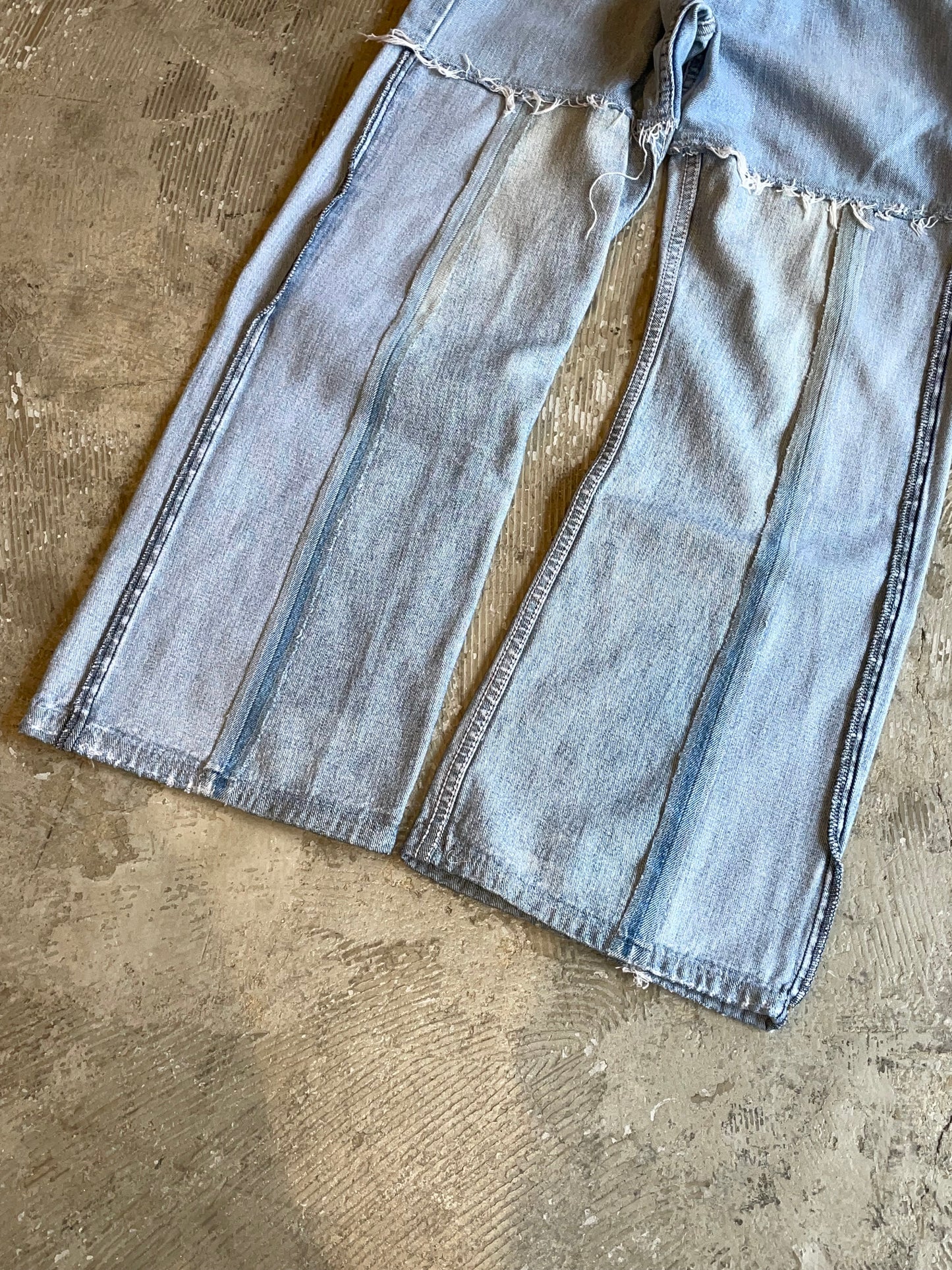 RE-013-04 / inside out straight denim【I】