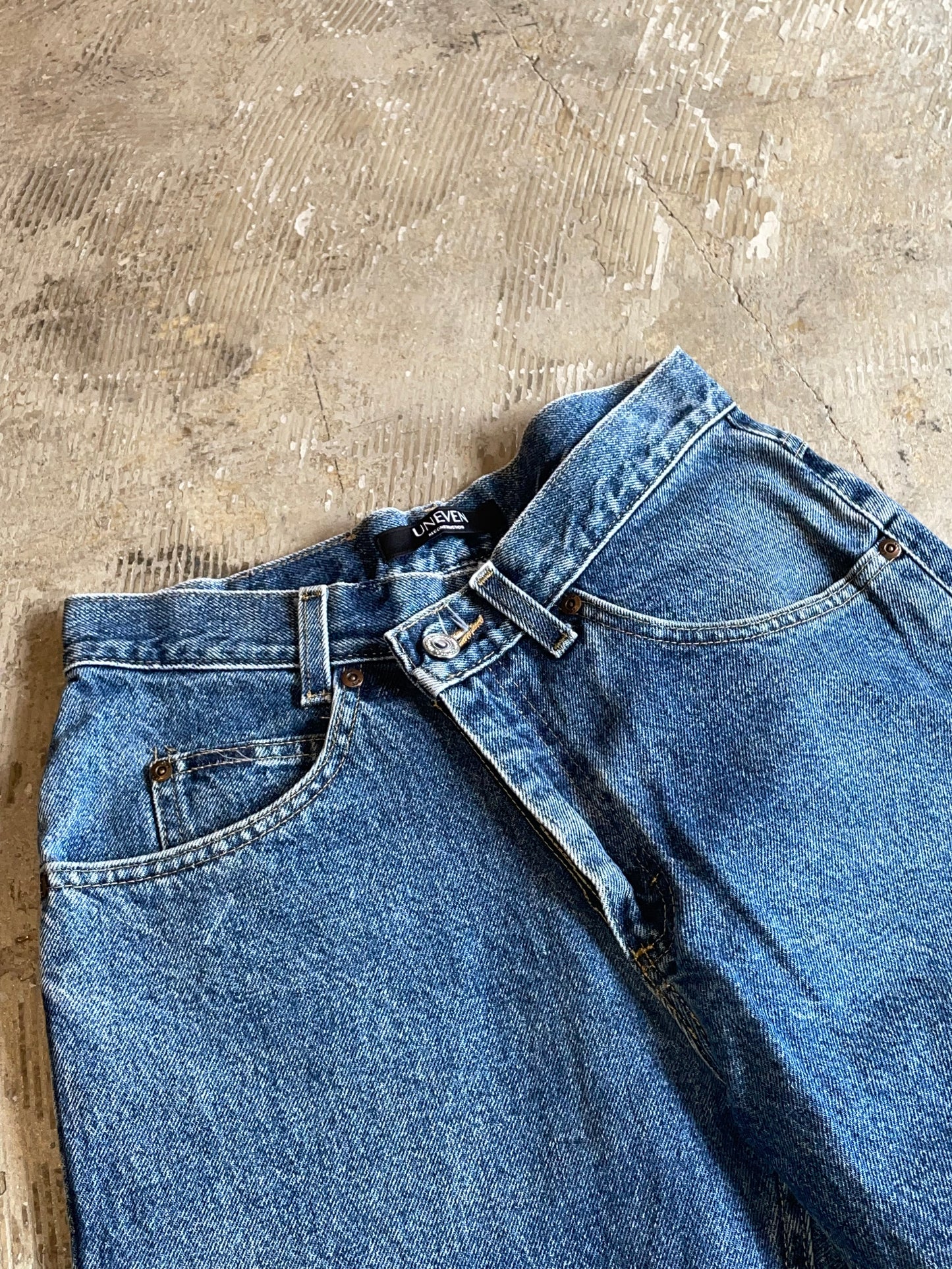 RE-013-04 / inside out straight denim【E】