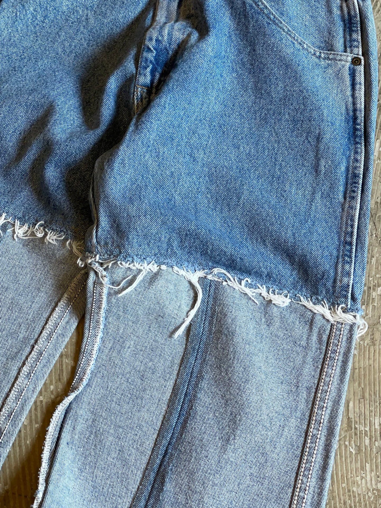 RE-013-04 / inside out straight denim【H】