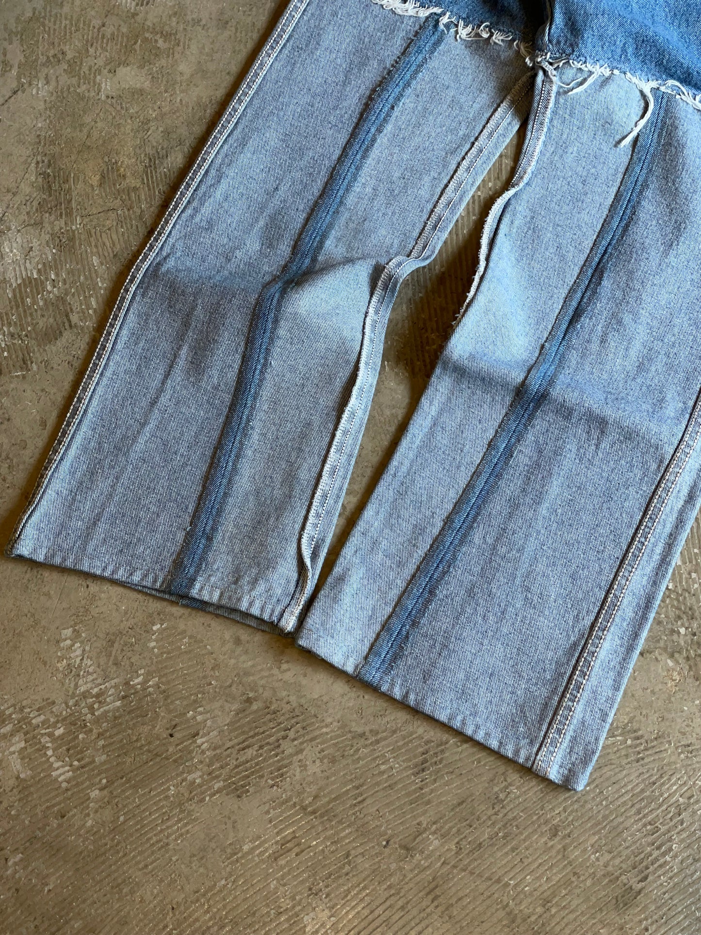 RE-013-04 / inside out straight denim【H】