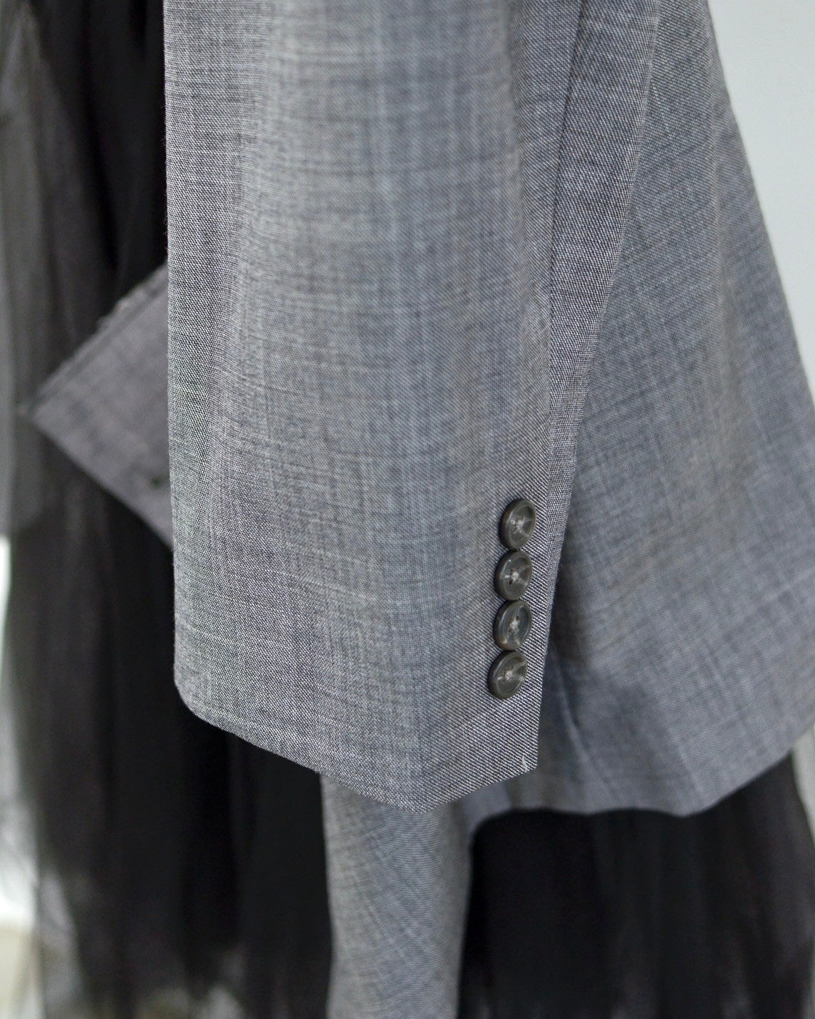 RE-009/tulle layered jacket【C】