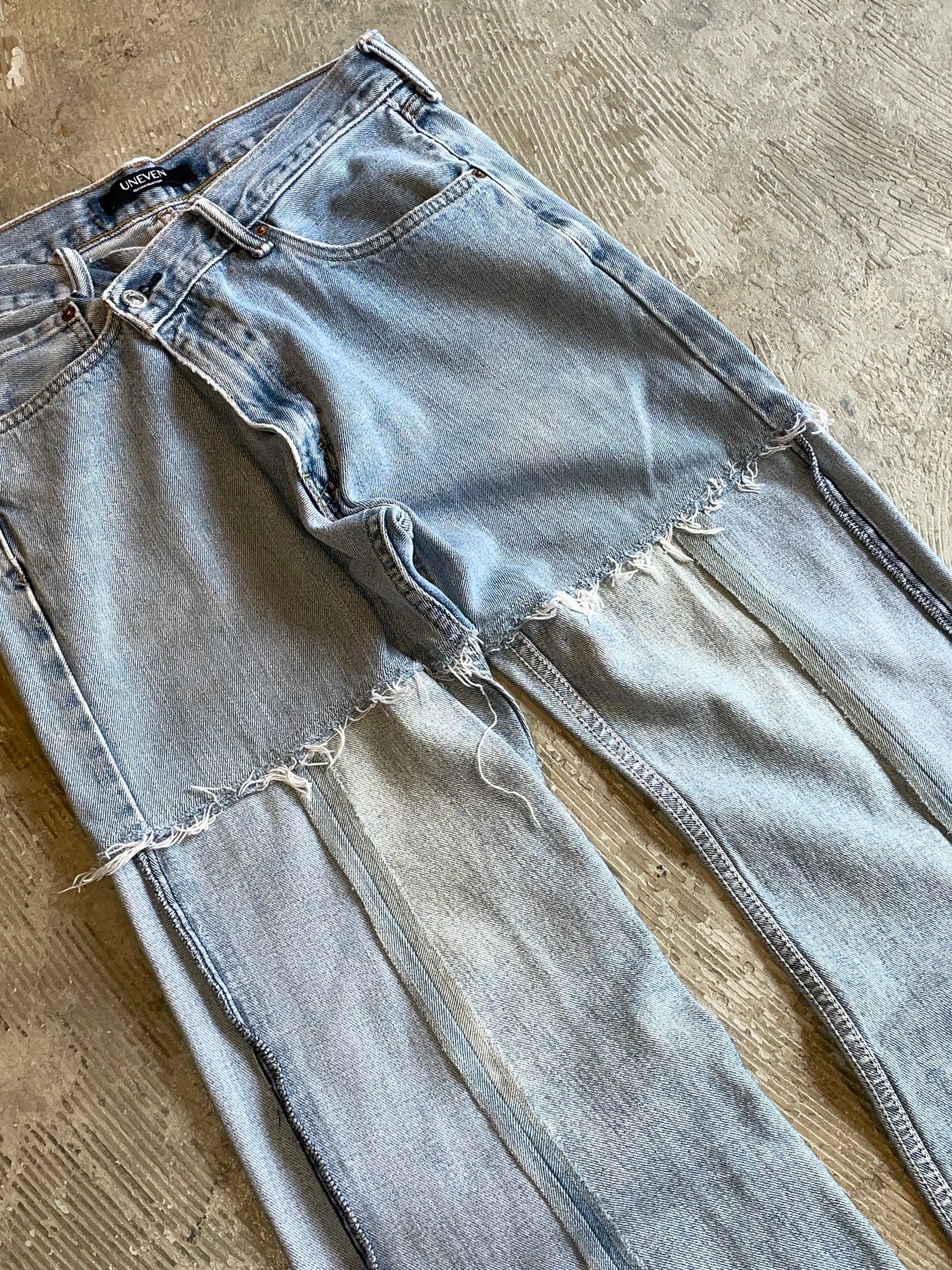 RE-013-04 / inside out straight denim【I】