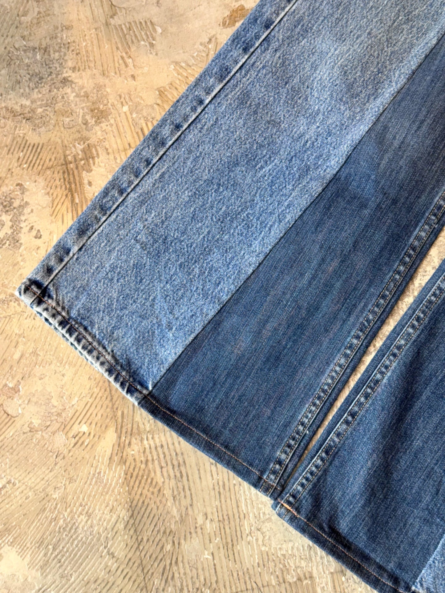 RE-004-02/4panel docking denim【E】