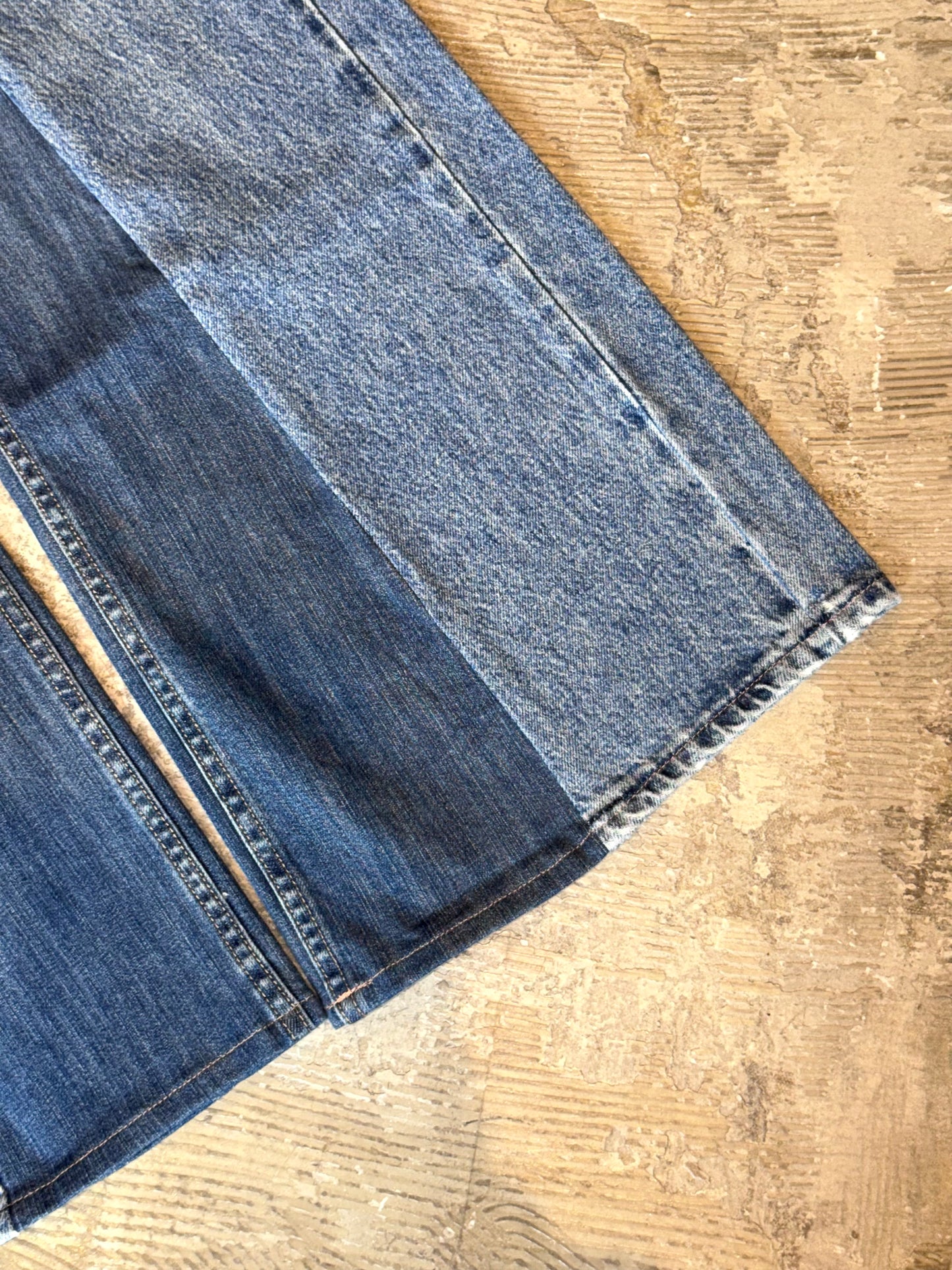 RE-004-02/4panel docking denim【E】