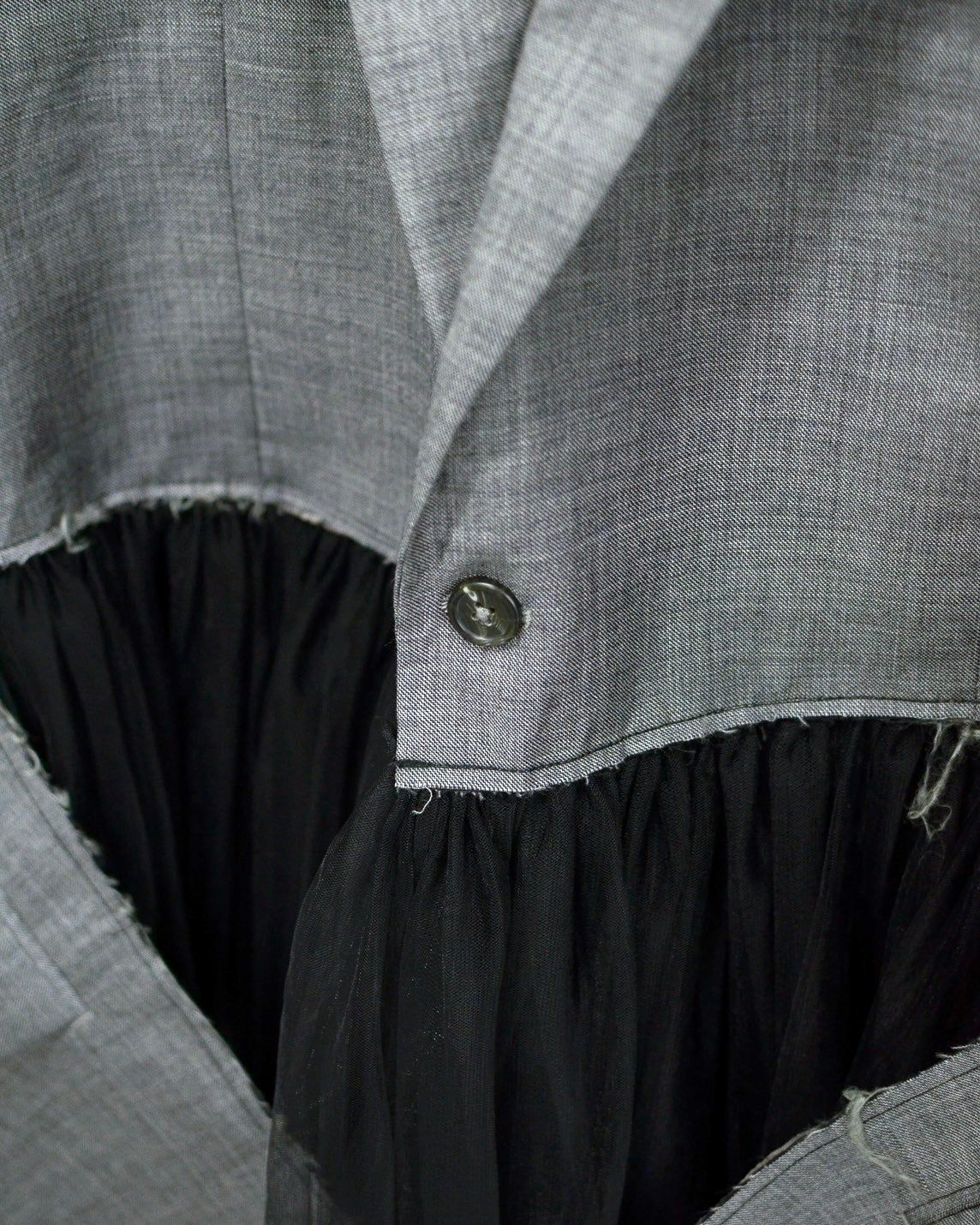 RE-009/tulle layered jacket【C】