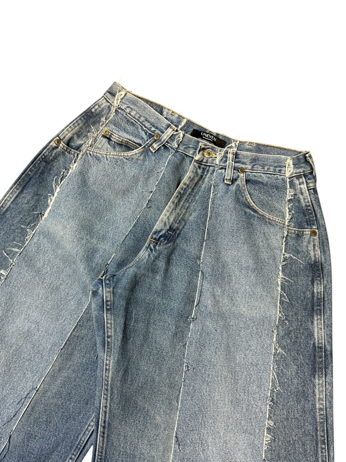 RE-017-01/rebuild hakama denim【C】