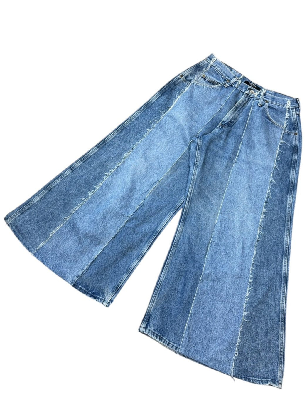 RE-017-01/rebuild hakama denim【C】