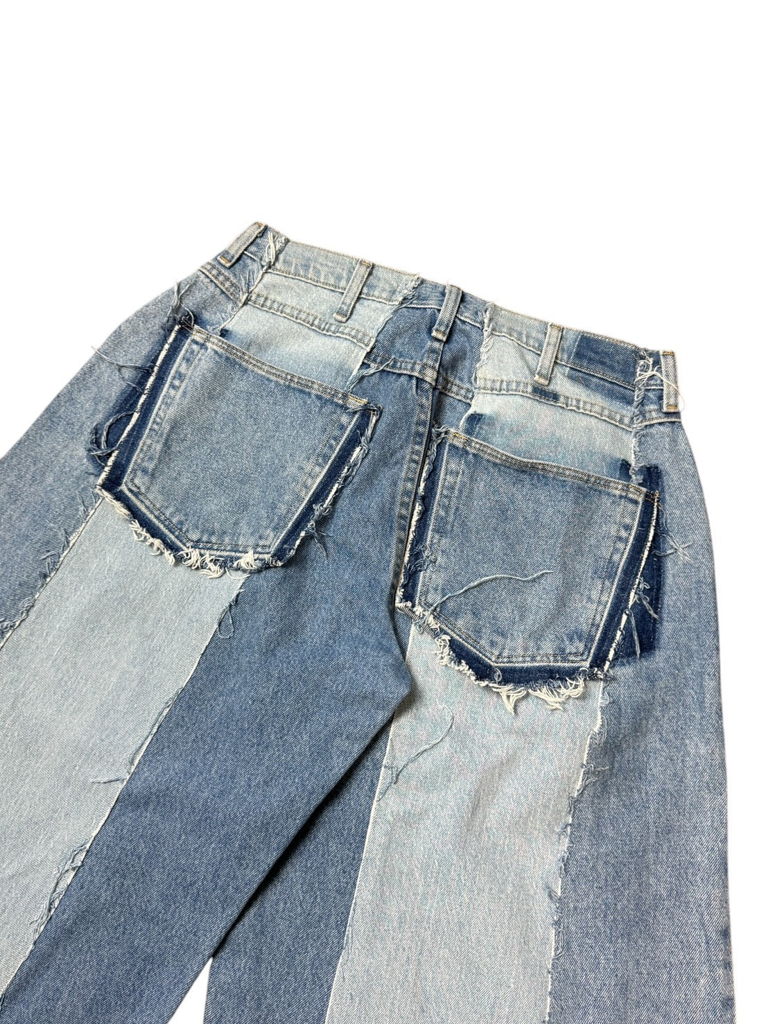 RE-017-01/rebuild hakama denim【D】