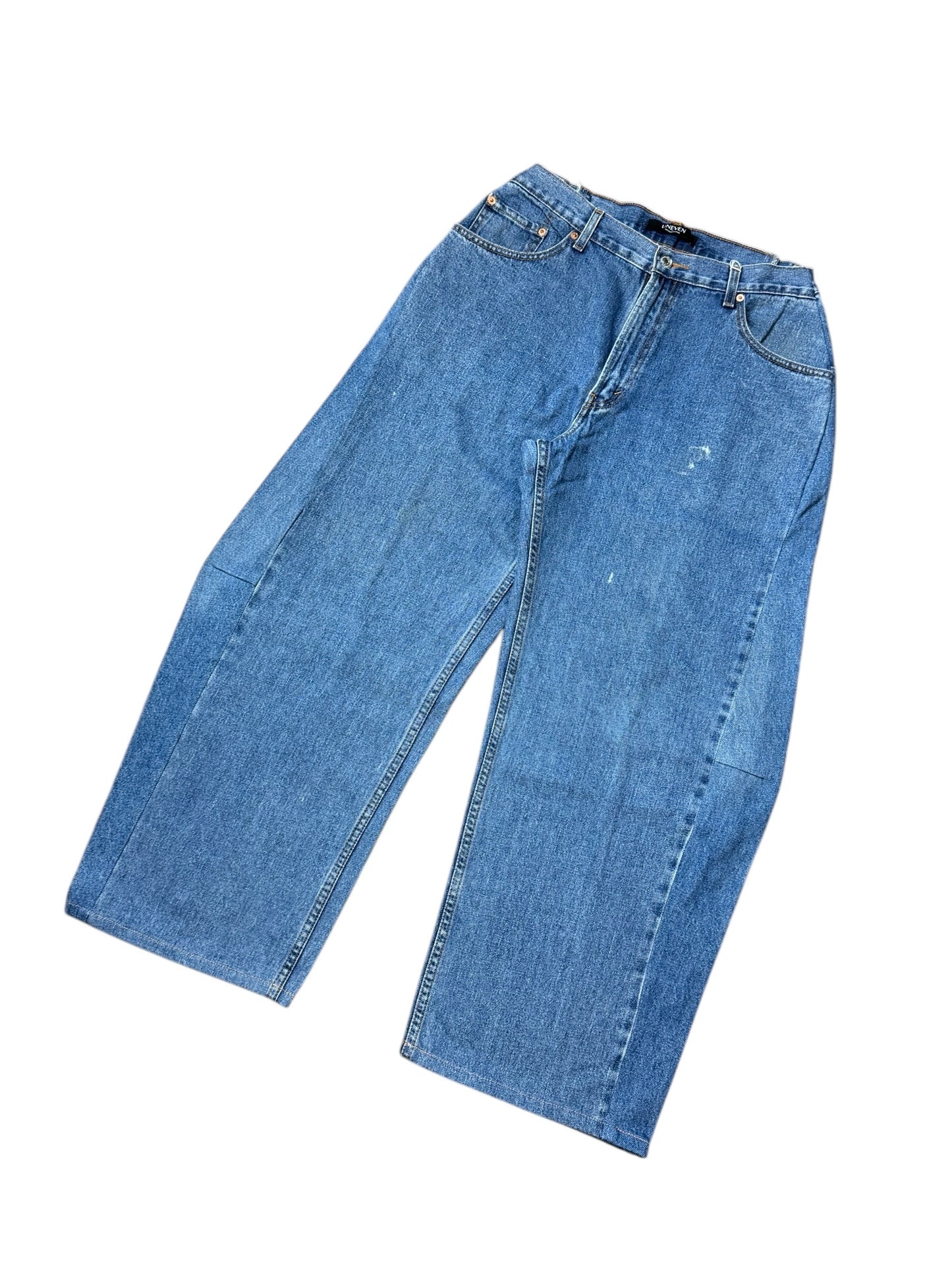 RE-010-04/curve buggy denim【C】