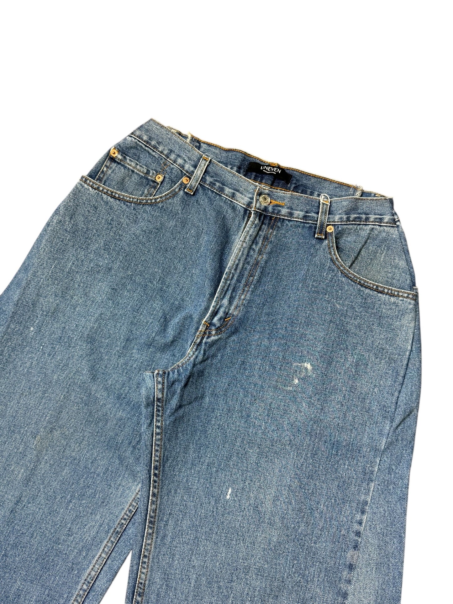 RE-010-04/curve buggy denim【C】