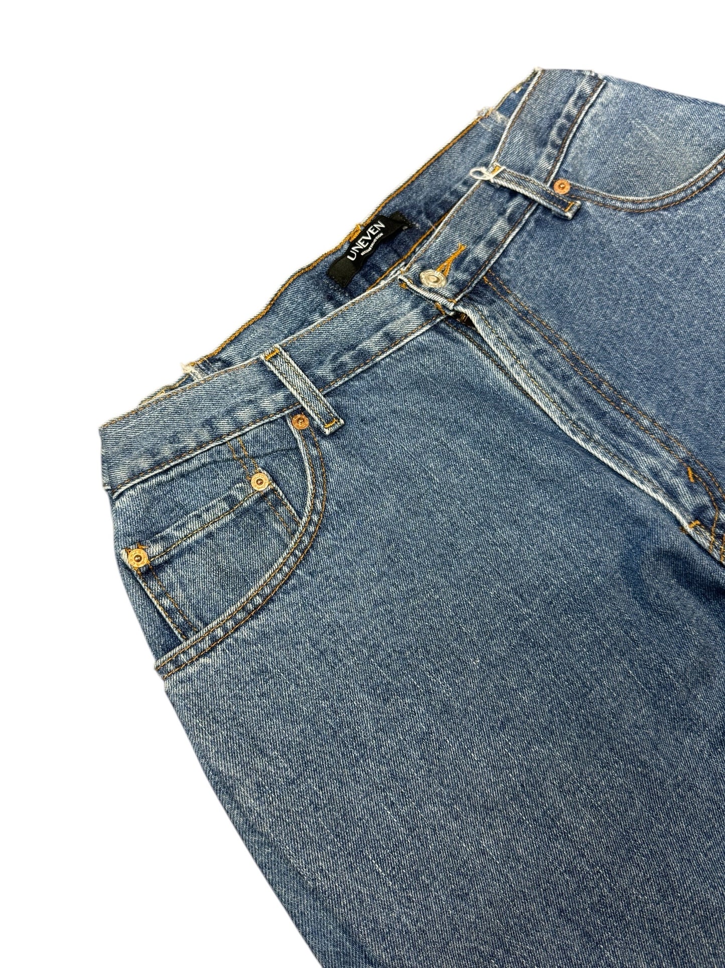 RE-010-04/curve buggy denim【C】