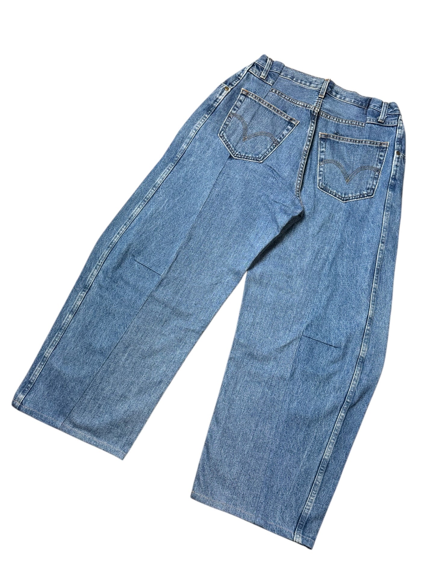 RE-010-04/curve buggy denim【C】