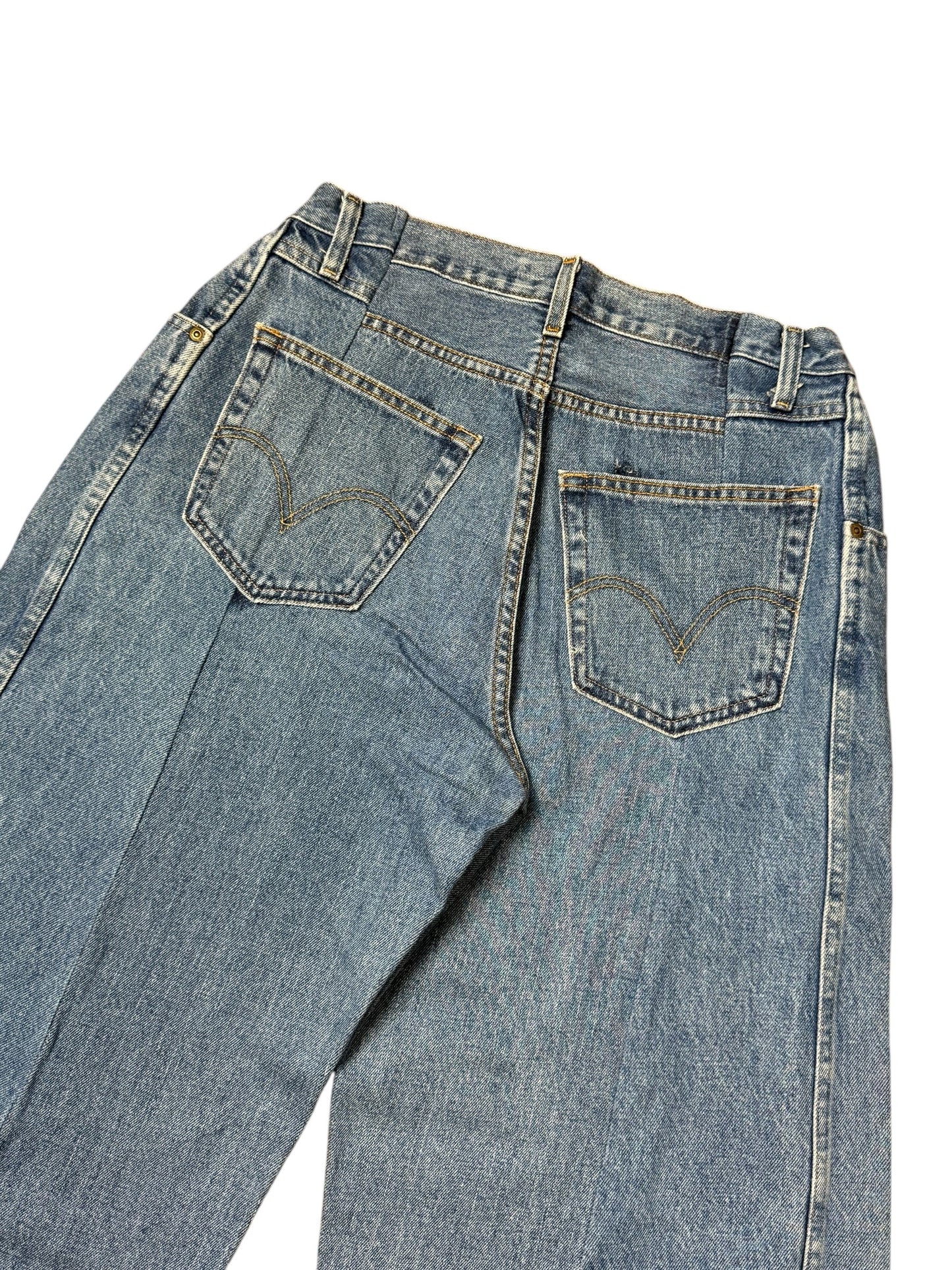 RE-010-04/curve buggy denim【C】