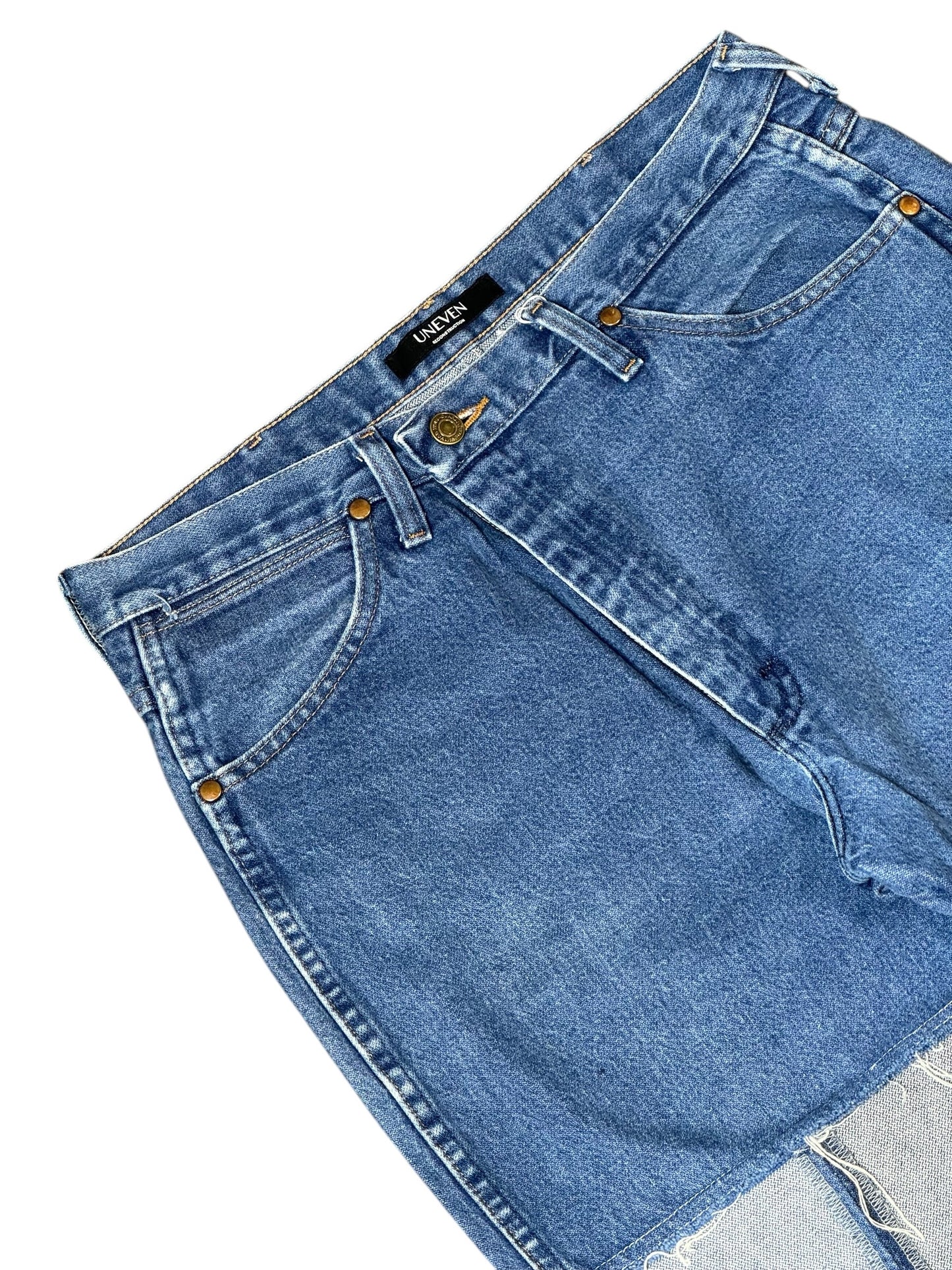 RE-013-04 / inside out straight denim【C】