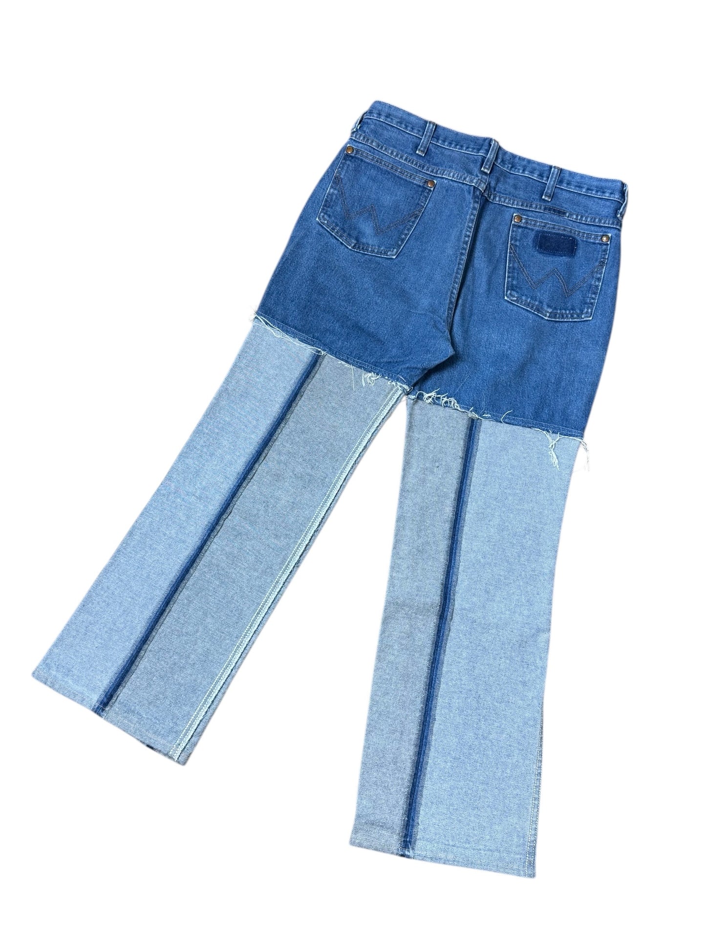 RE-013-04 / inside out straight denim【C】