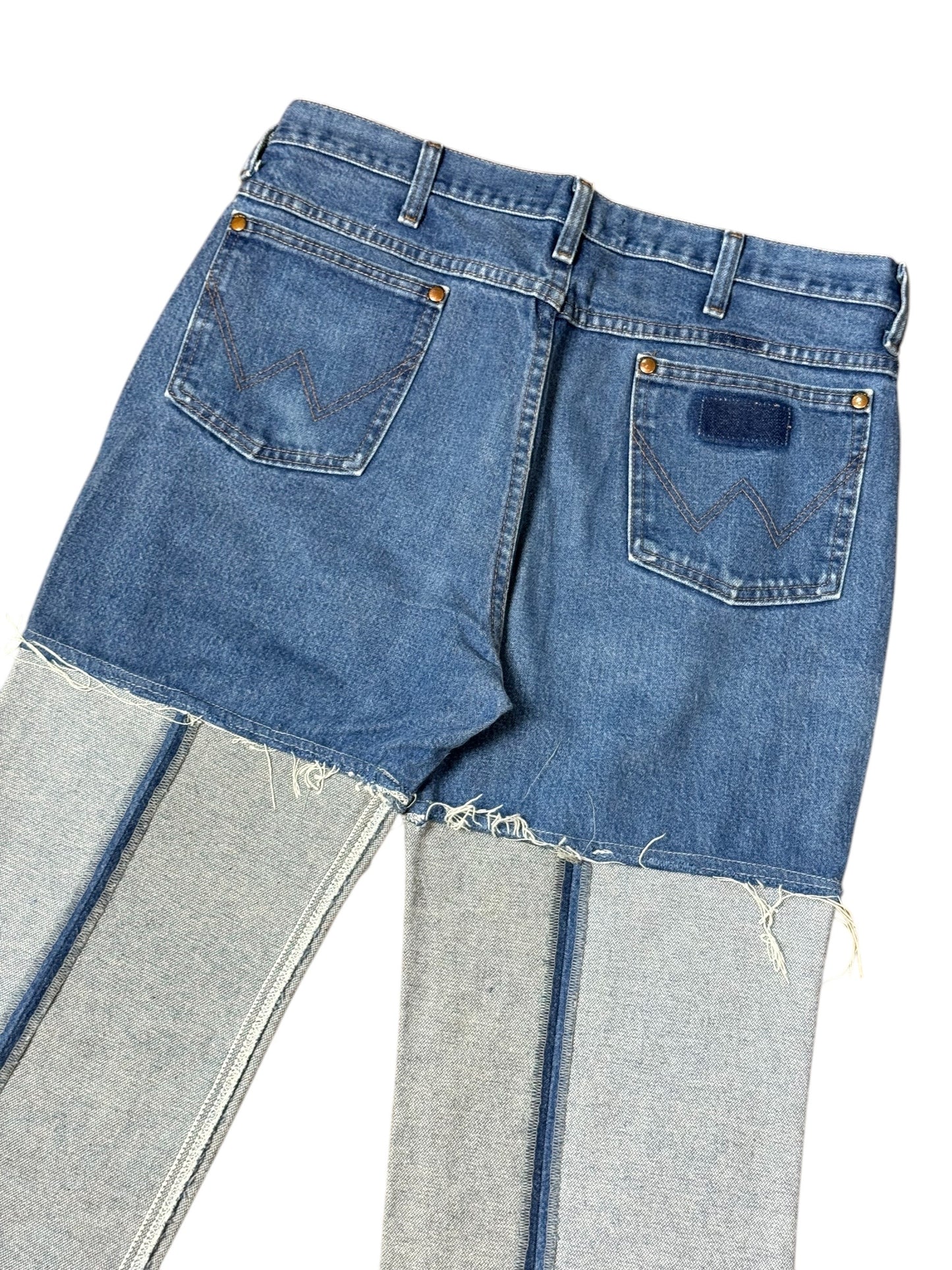 RE-013-04 / inside out straight denim【C】