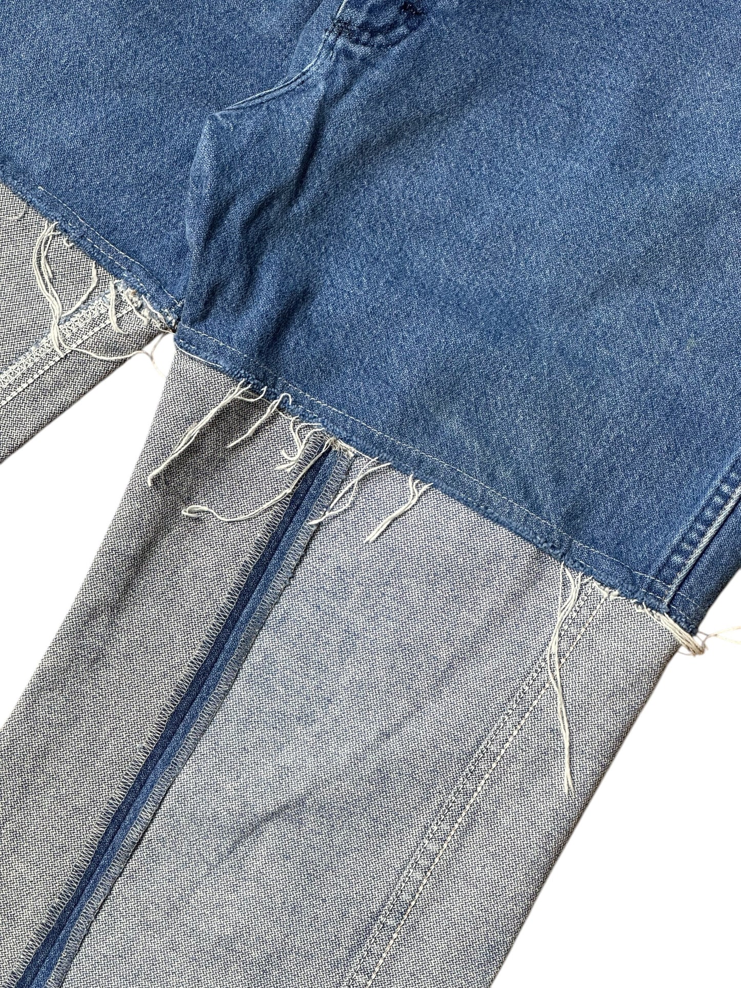 RE-013-04 / inside out straight denim【C】