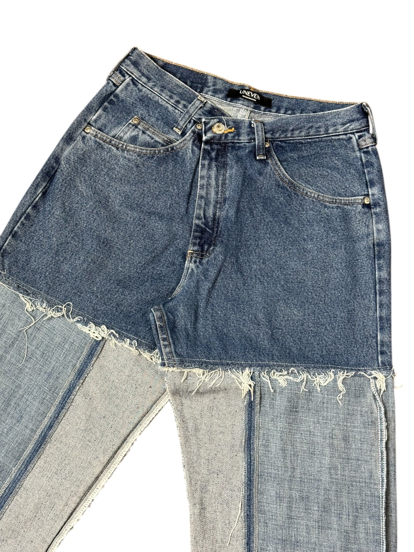 RE-013-05 / inside out straight denim【F】