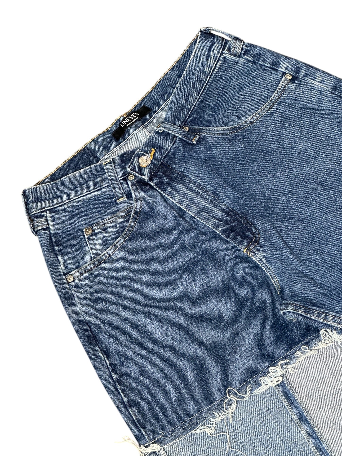 RE-013-05 / inside out straight denim【F】