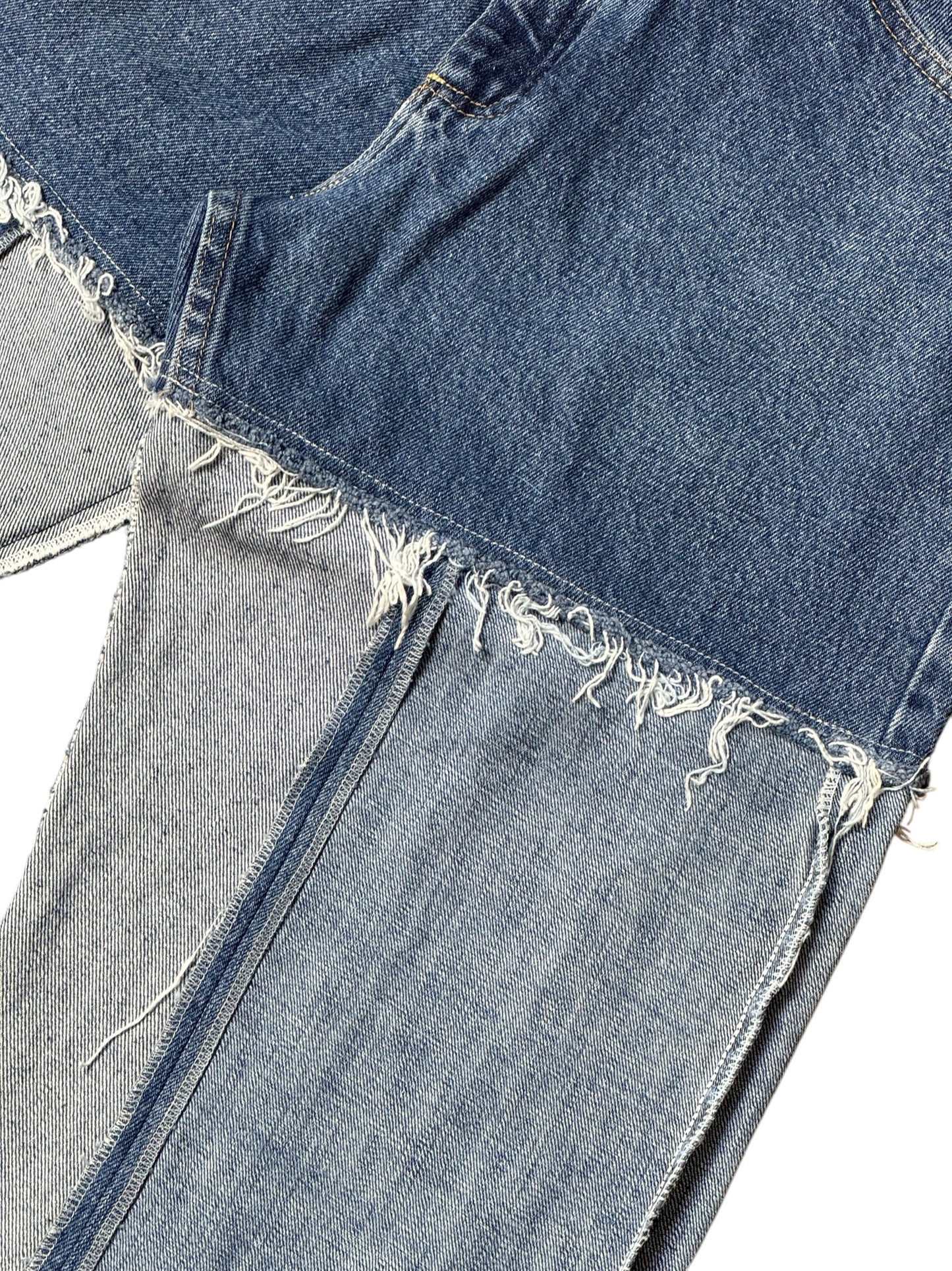 RE-013-05 / inside out straight denim【F】