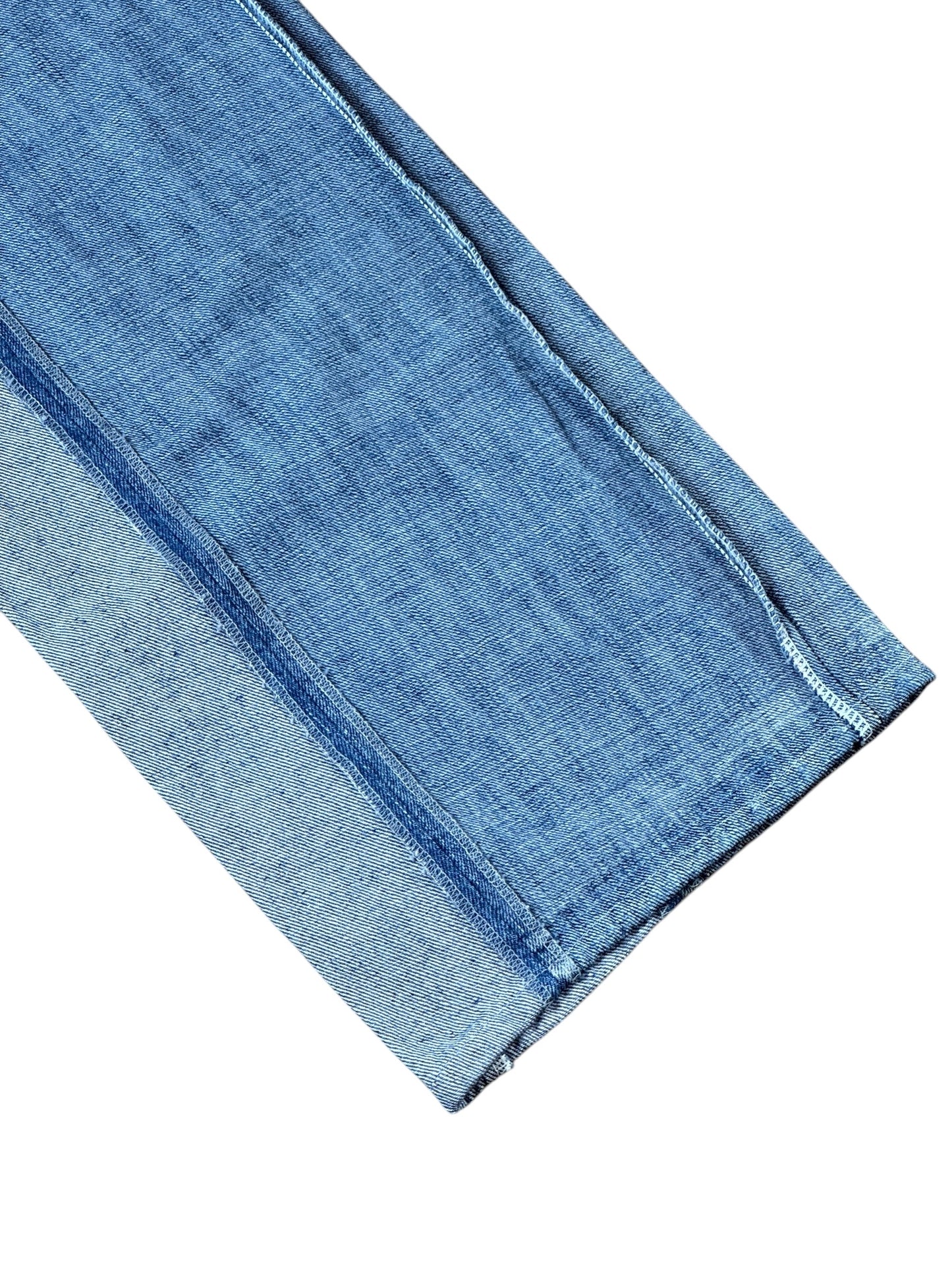 RE-013-05 / inside out straight denim【F】