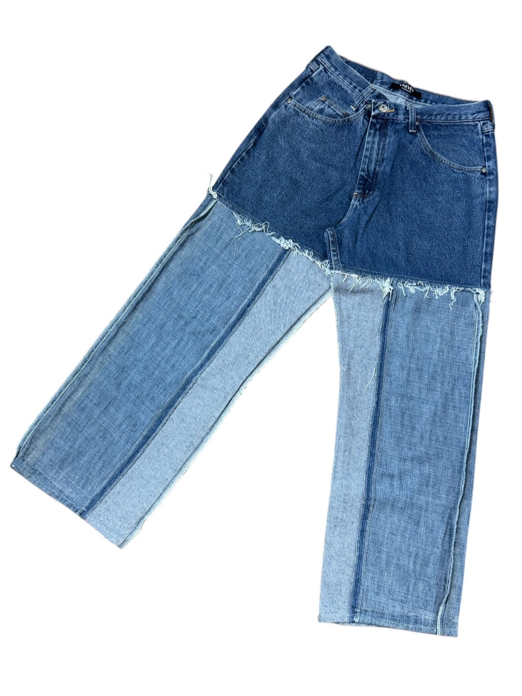 RE-013-05 / inside out straight denim【F】