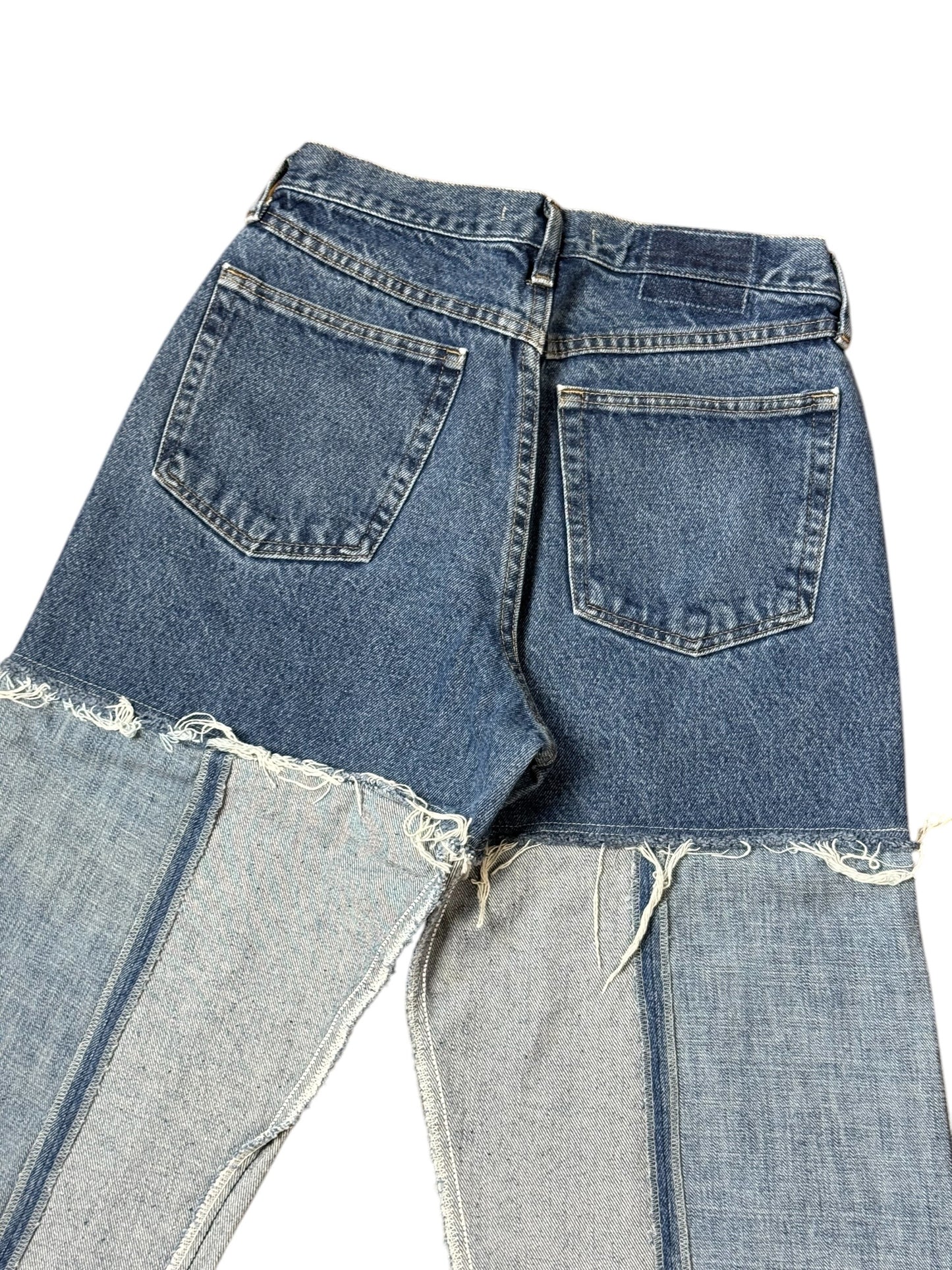 RE-013-05 / inside out straight denim【F】
