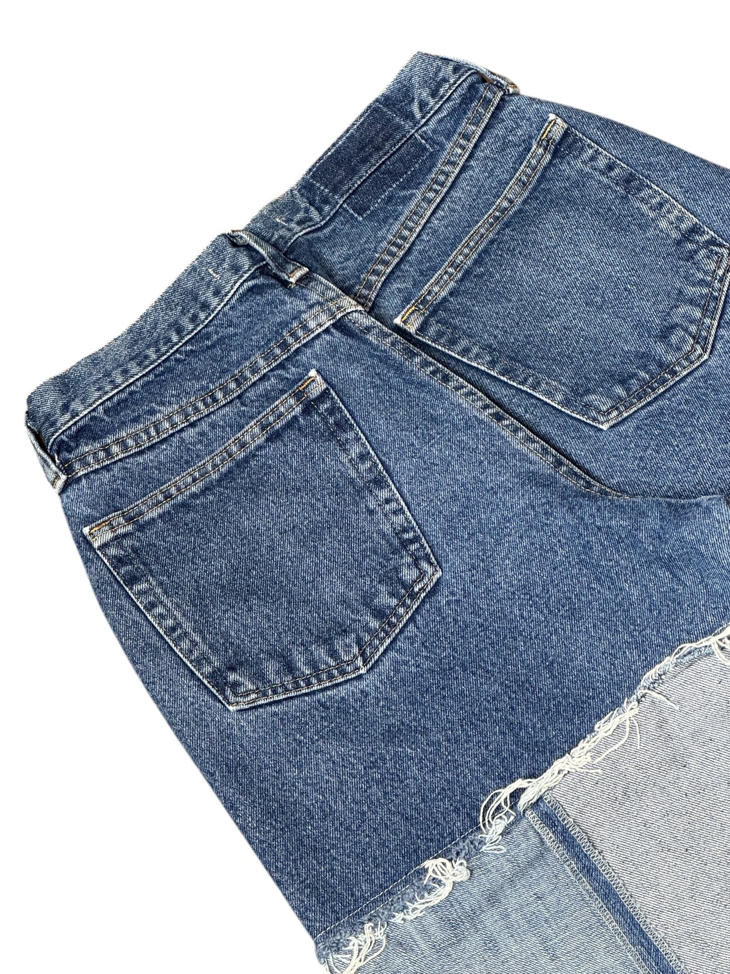 RE-013-05 / inside out straight denim【F】
