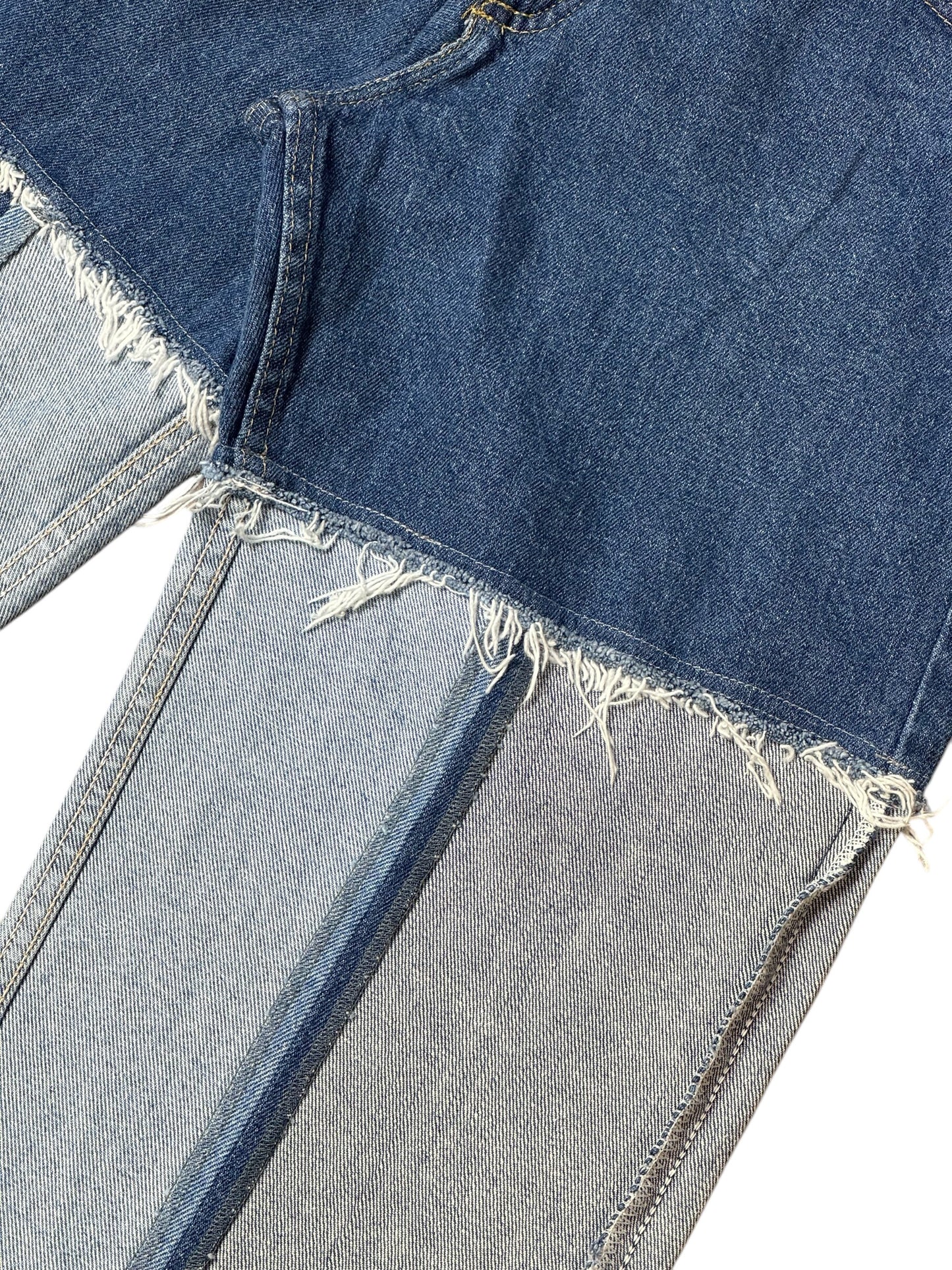 RE-013-04 / inside out straight denim【G】