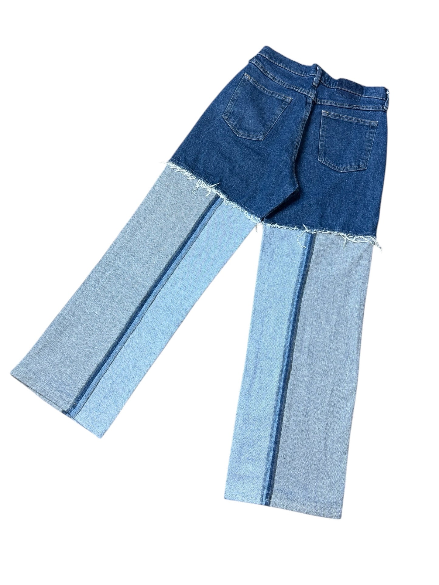 RE-013-04 / inside out straight denim【G】
