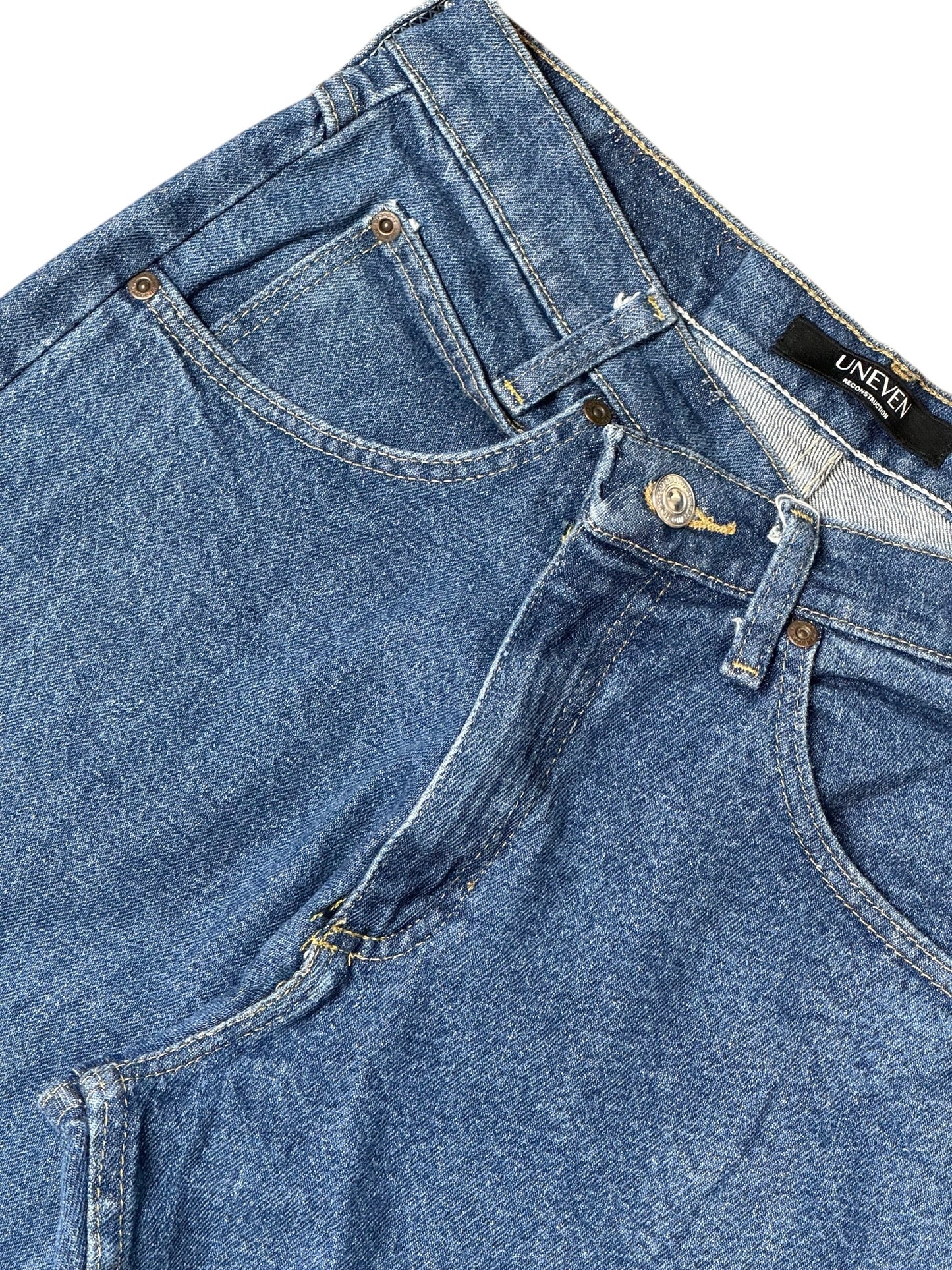 RE-013-04 / inside out straight denim【G】