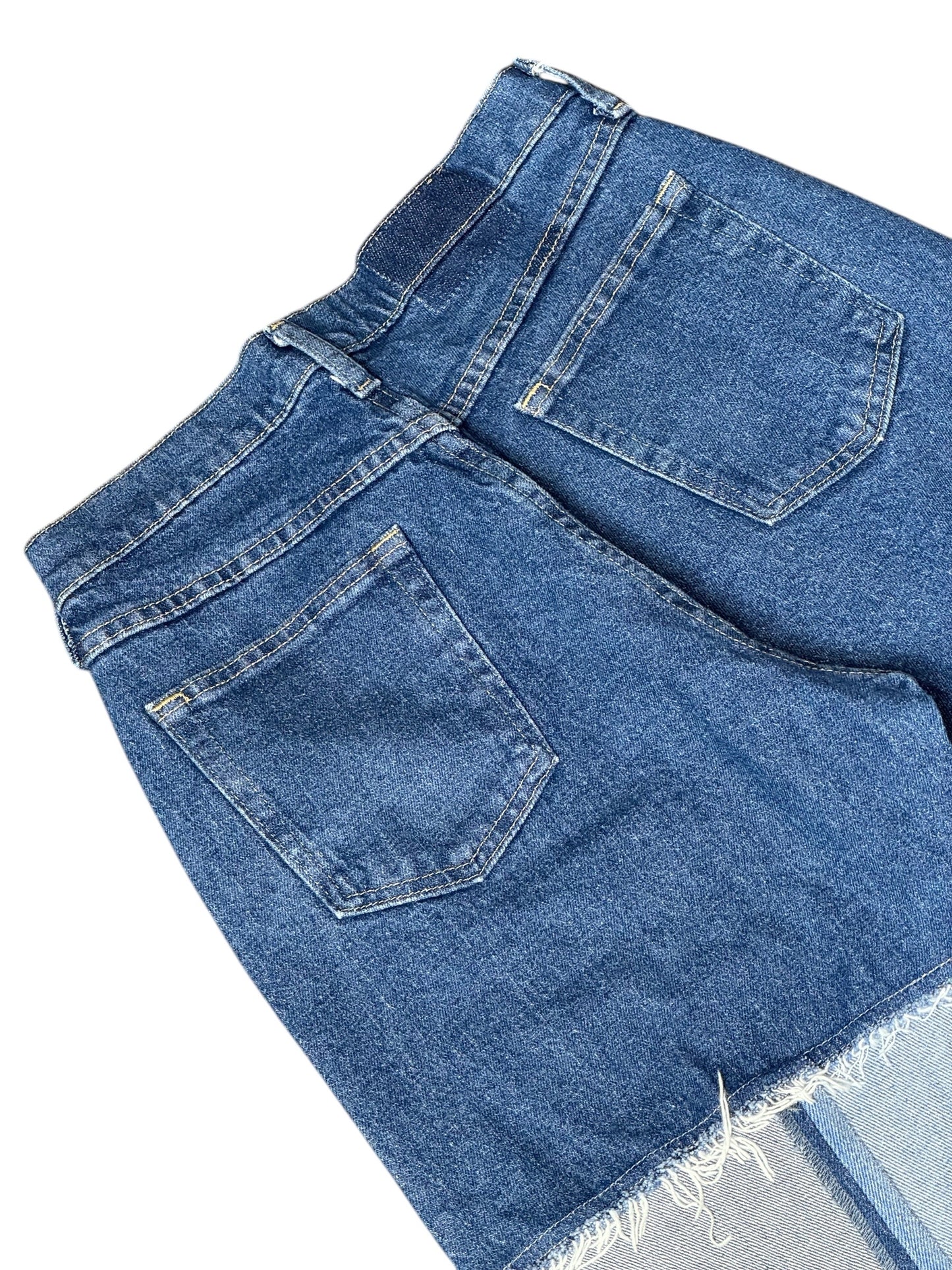 RE-013-04 / inside out straight denim【G】