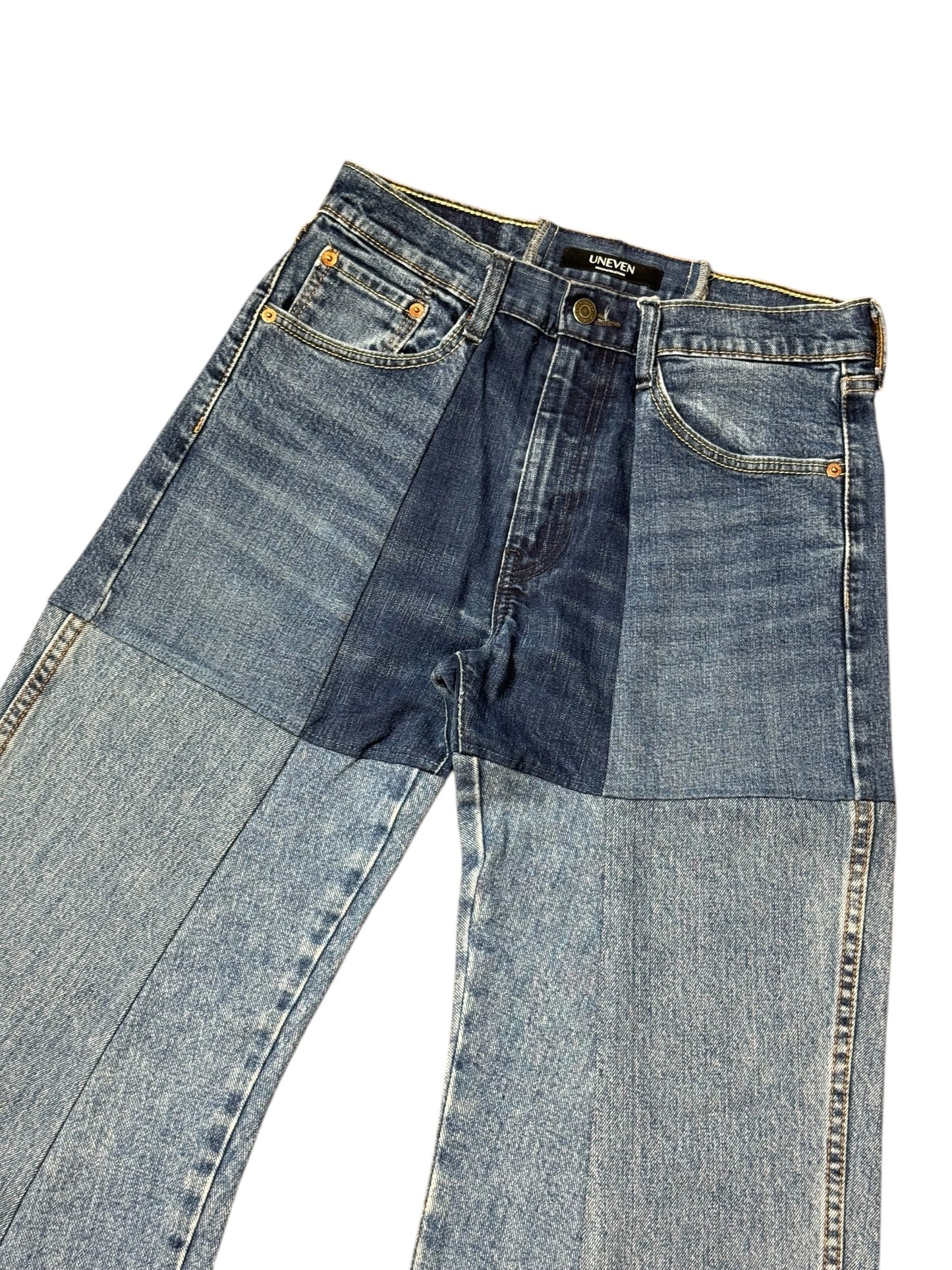 RE-004/4panel docking denim【A】