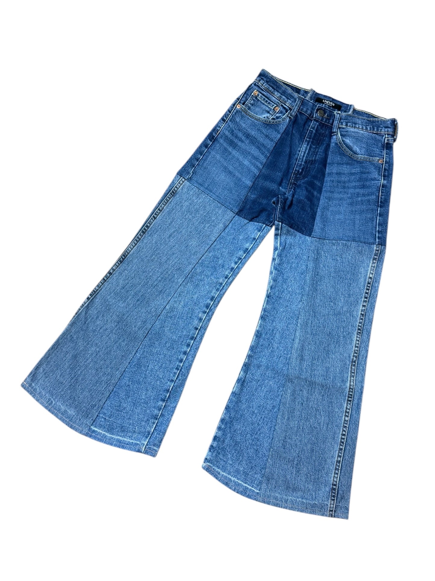 RE-004/4panel docking denim【A】