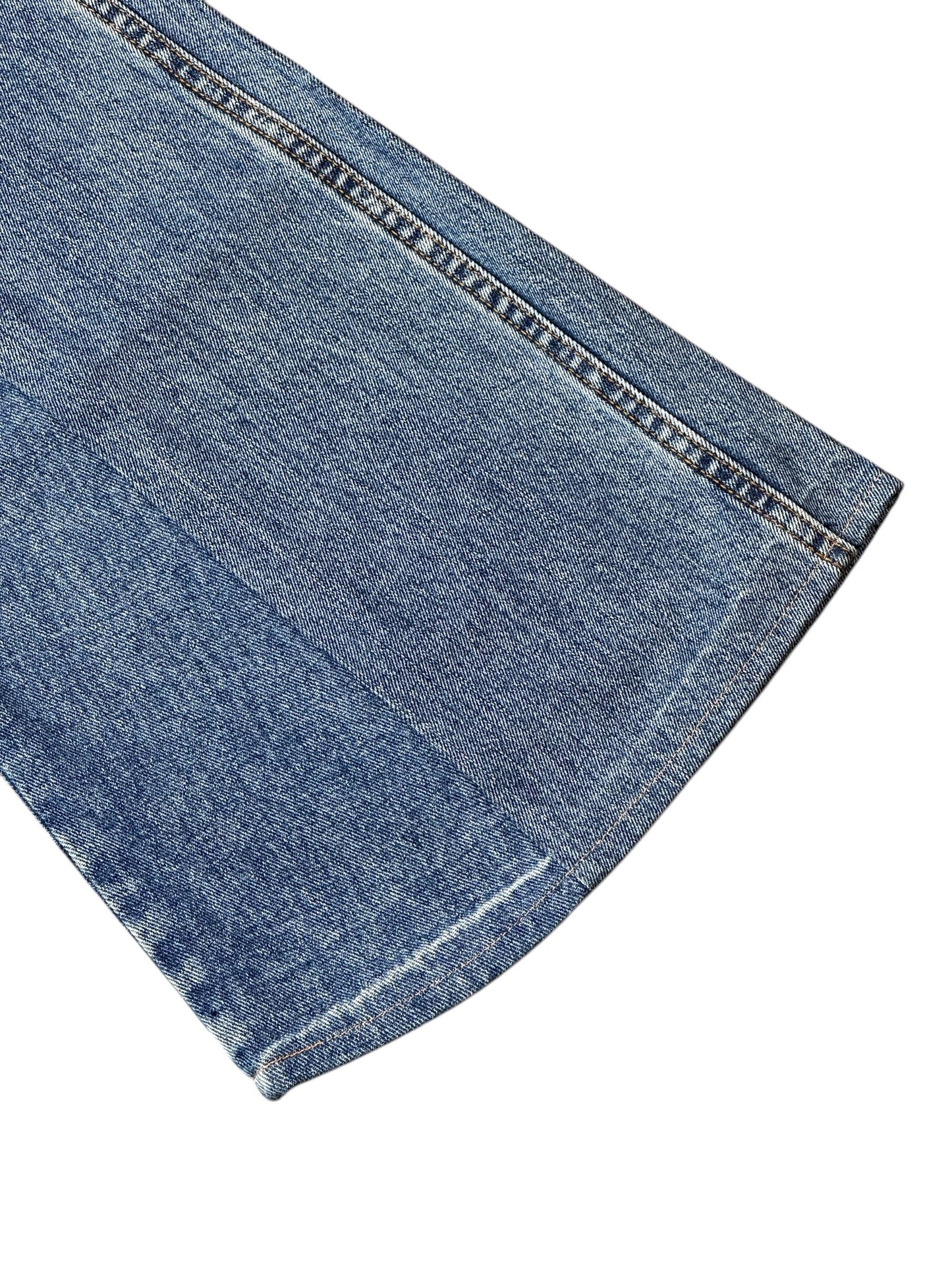 RE-004/4panel docking denim【A】