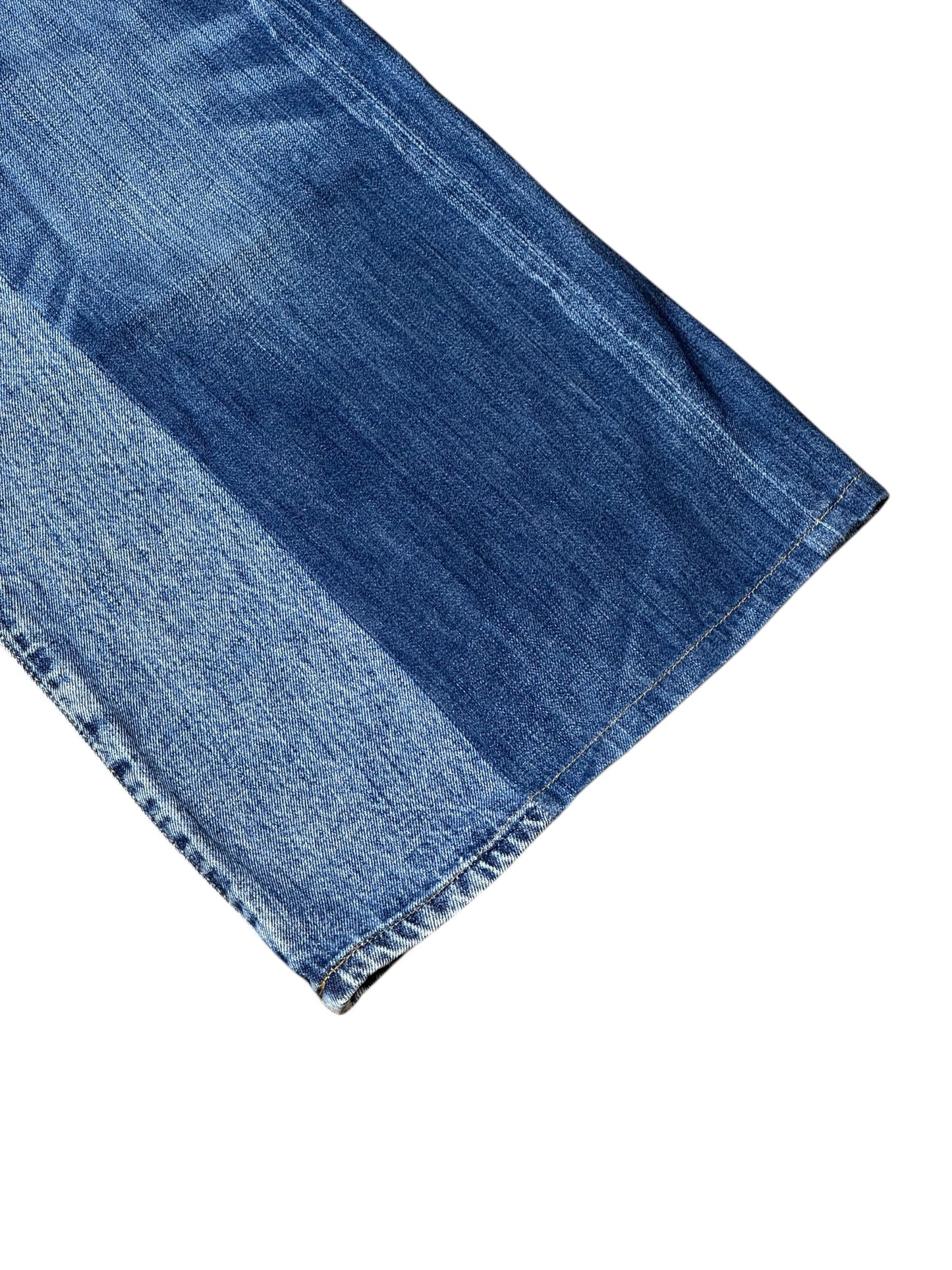 RE-004-01/4panel docking denim【D】