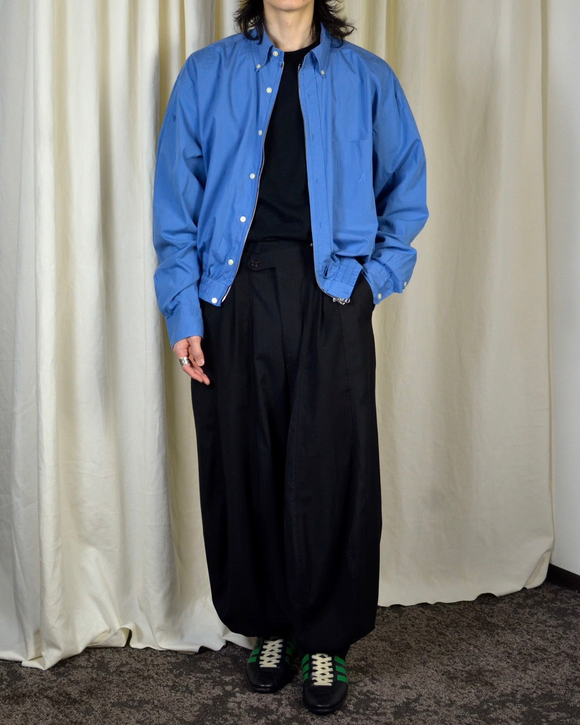 RE-039 / zip shirt blouson 【A】