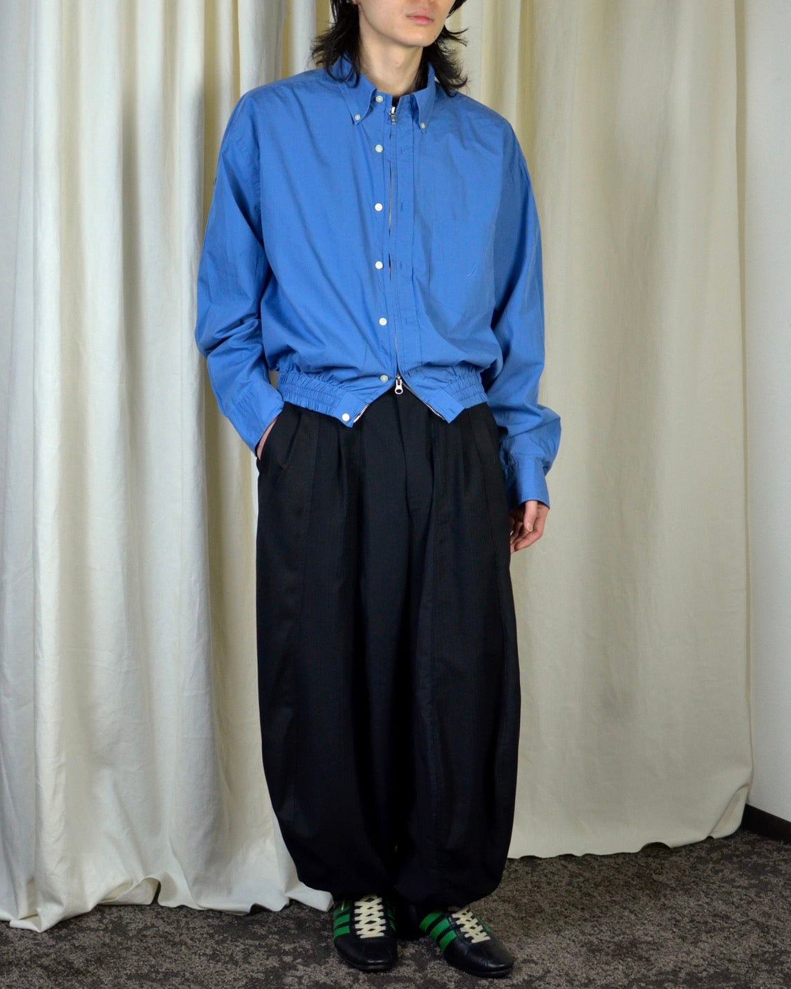 RE-039 / zip shirt blouson 【A】