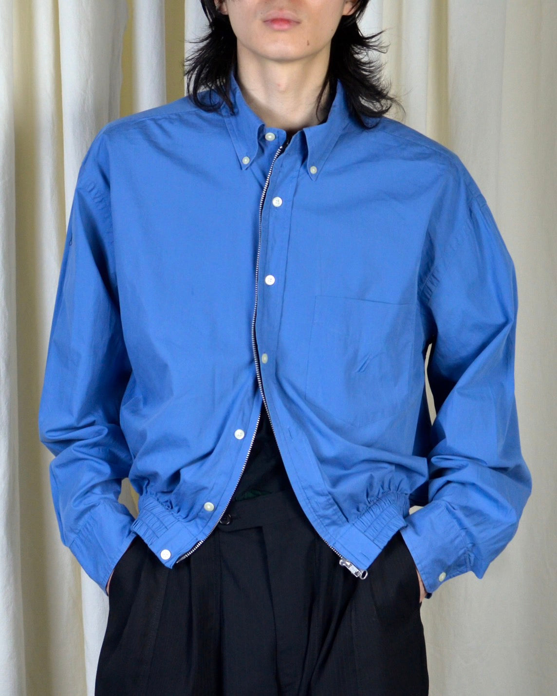 RE-039 / zip shirt blouson 【A】