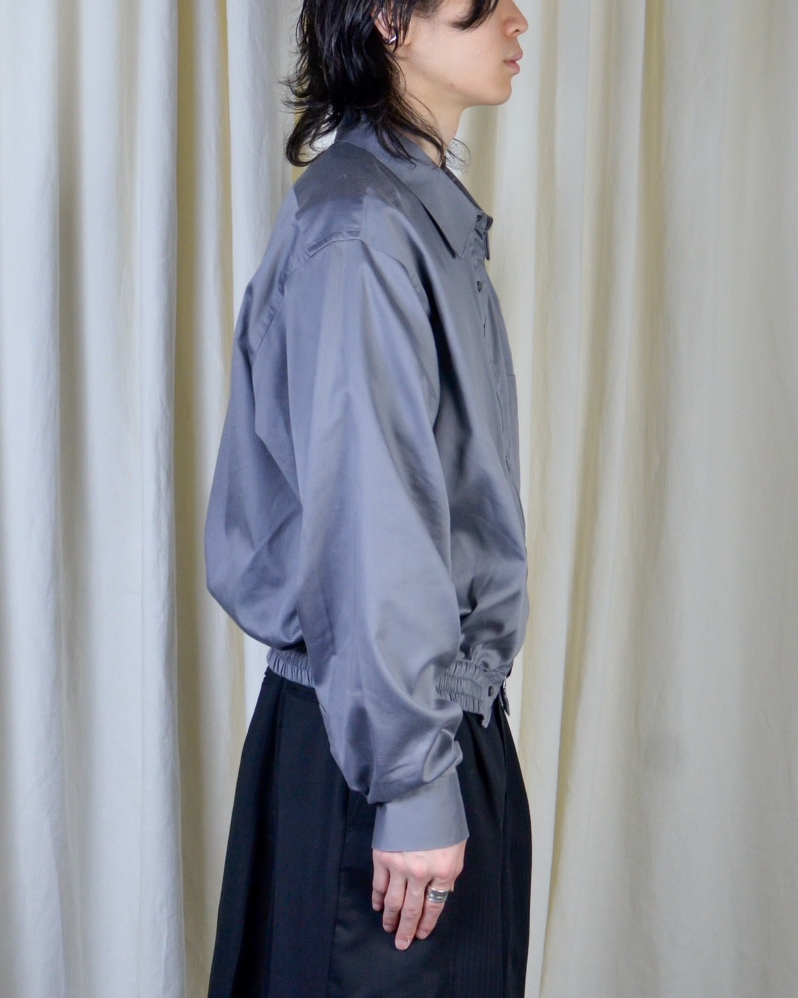 RE-039 / zip shirt blouson 【B】