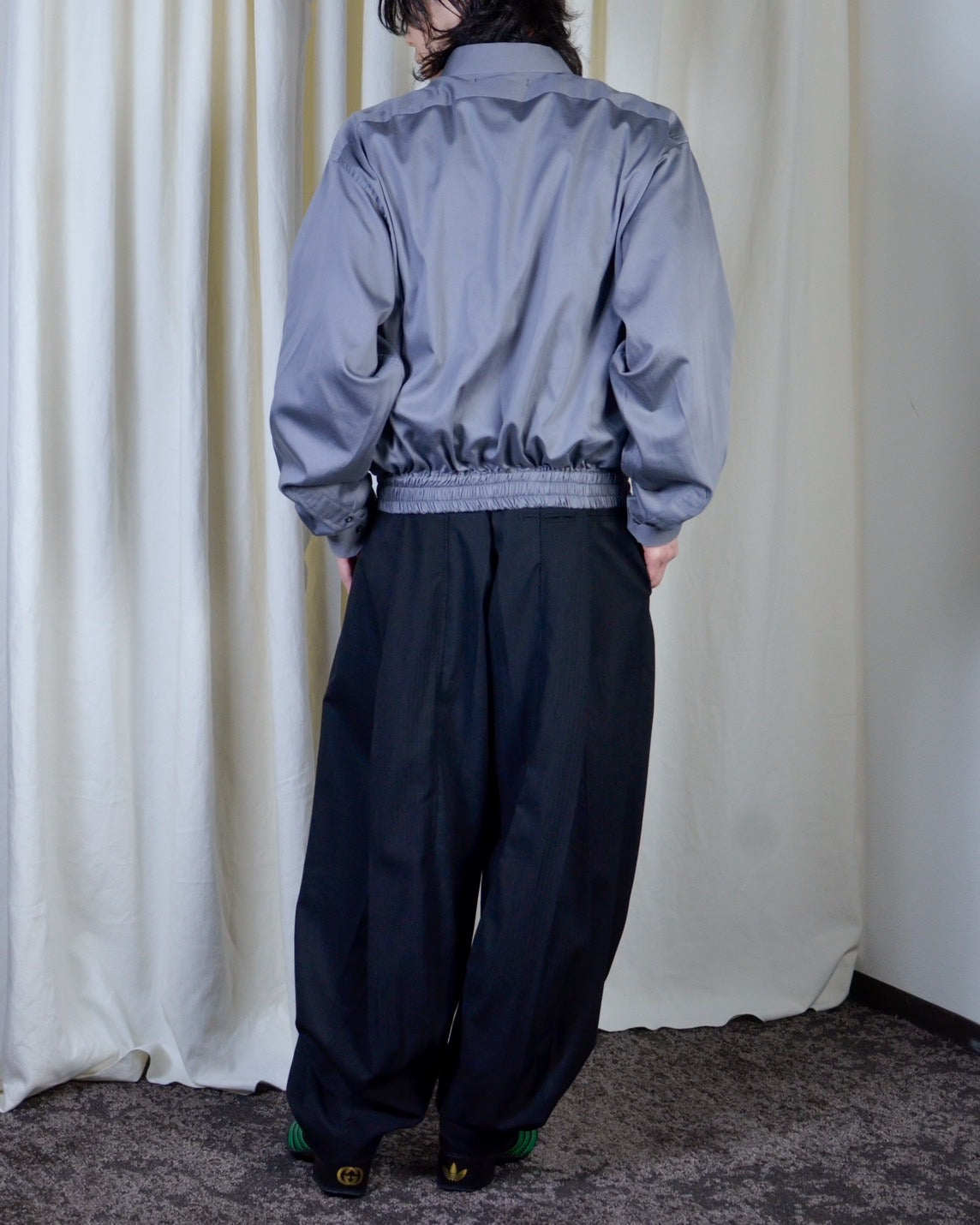 RE-039 / zip shirt blouson 【B】