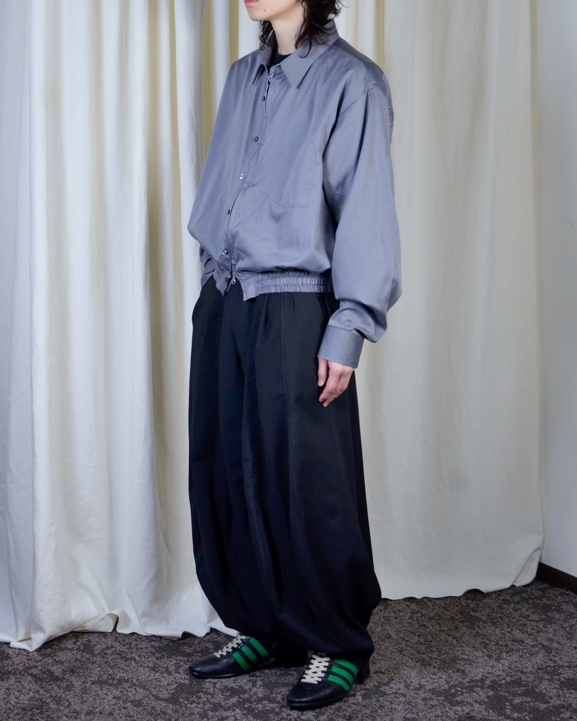 RE-039 / zip shirt blouson 【B】