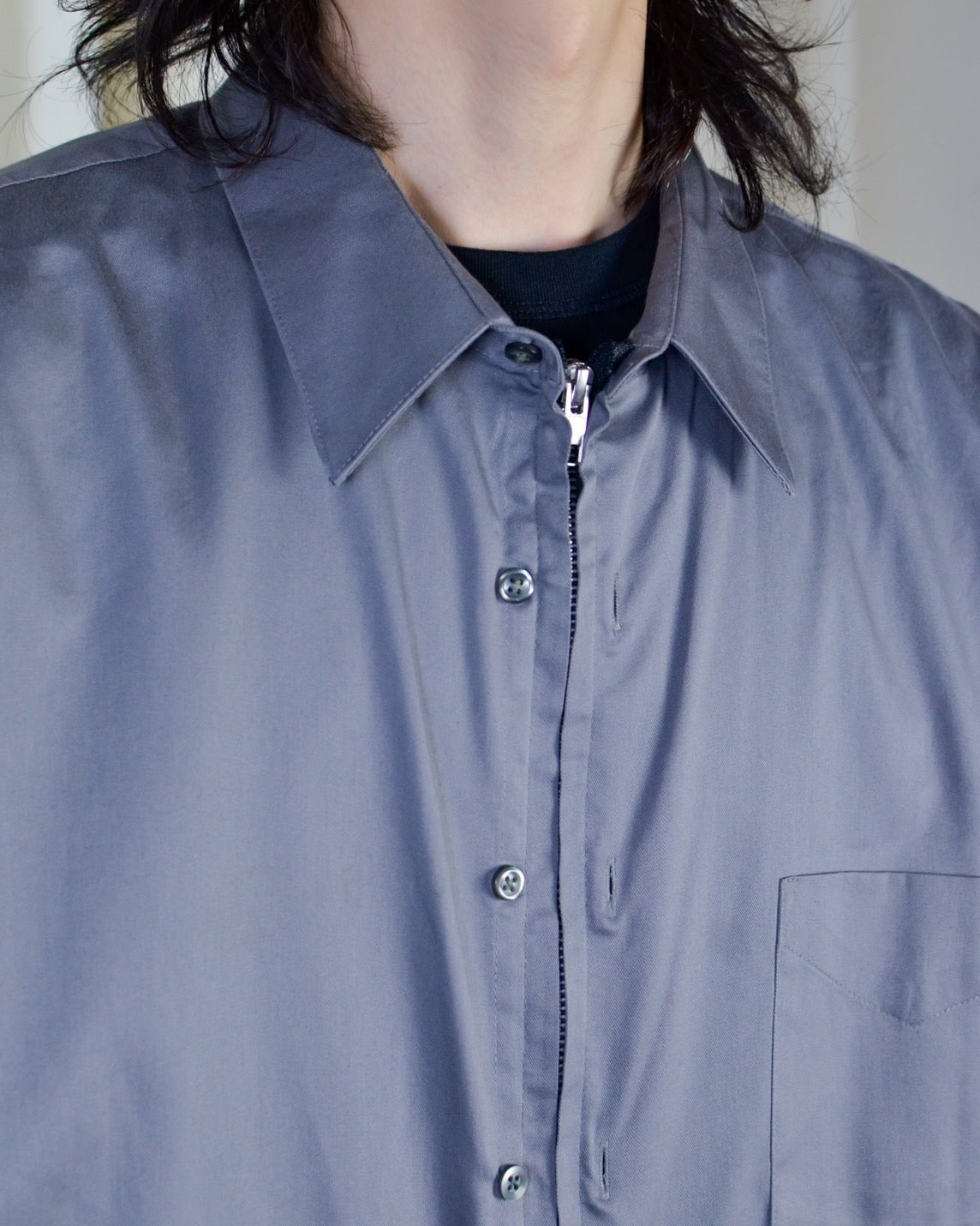 RE-039 / zip shirt blouson 【B】
