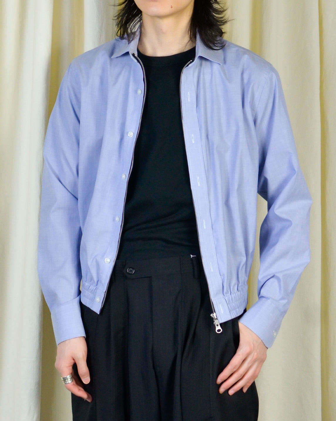 RE-039 / zip shirt blouson 【C】