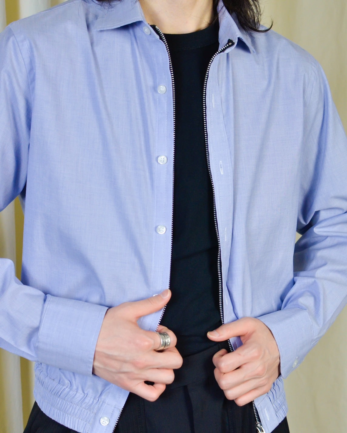 RE-039 / zip shirt blouson 【C】
